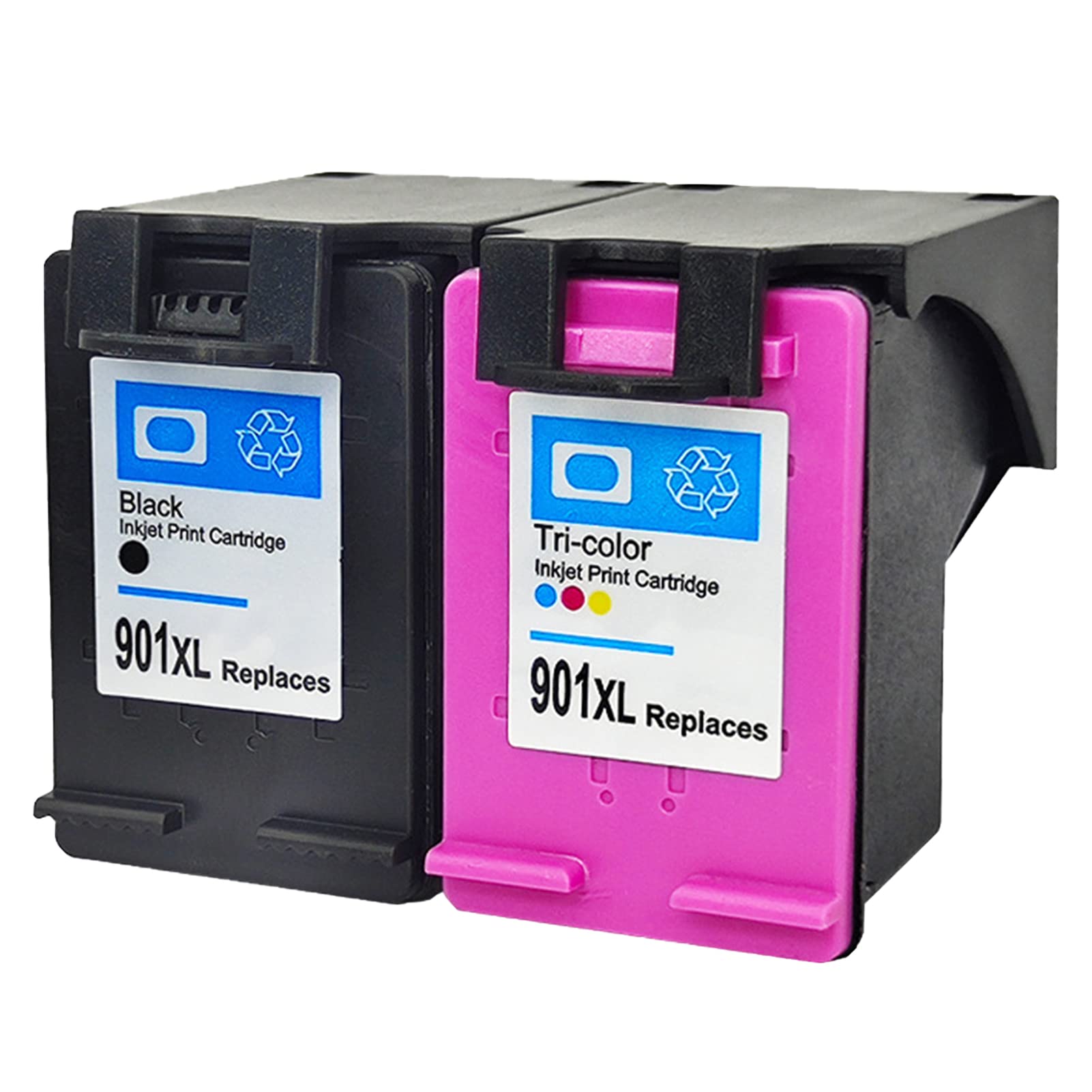 HP 901 & 901XL Printer Ink Cartridges - Compatible with HP Officejet J4580/J4640/J4660/J4680/4500 Printers - High Yield 1-Pack Set - Perfect for Home Office & Small Business Printing Needs