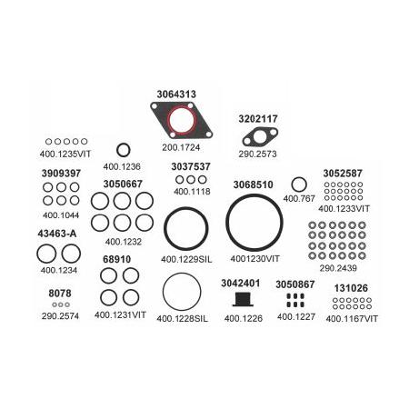 Upper Gasket Set For Cummins N14 Engine - Complete Seal Kit for Diesel Truck Repair | Perfect for Overhaul, Maintenance & Performance Upgrades