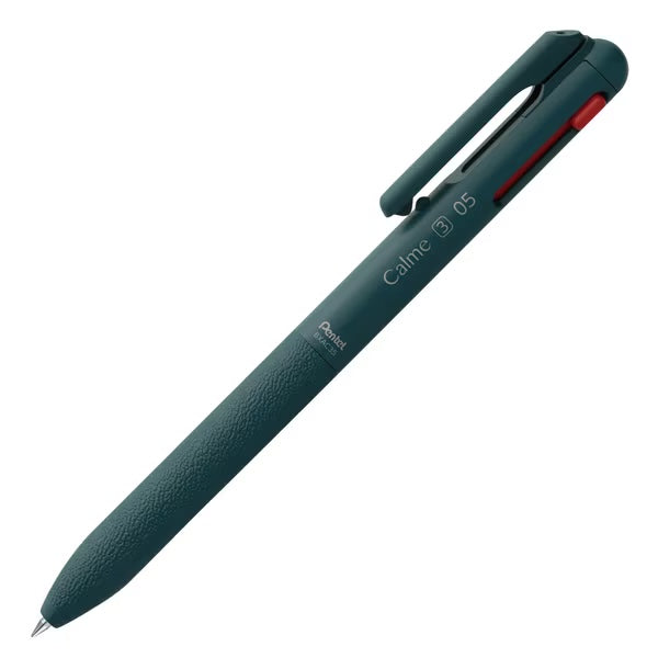 Calme 3-Color Ballpoint Pen Set - Smooth Writing Multi-Colored Pens for School, Office & Note Taking | Pentel