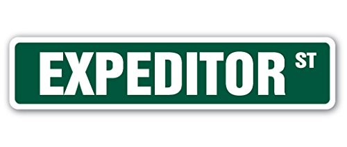 Expeditor Street Sign Project Manager for Food Restaurant & Cooking - Durable 36