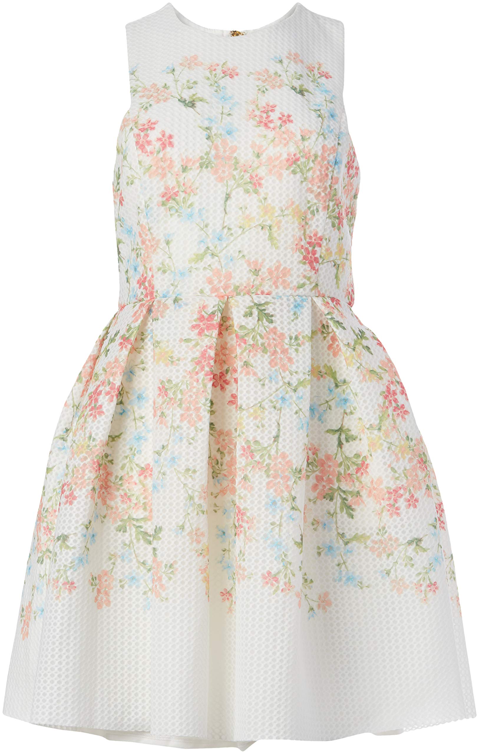 Women's Fit-and-Flare Floral Somerset Dress - Elegant Summer Dress for Casual Outings, Parties & Weddings