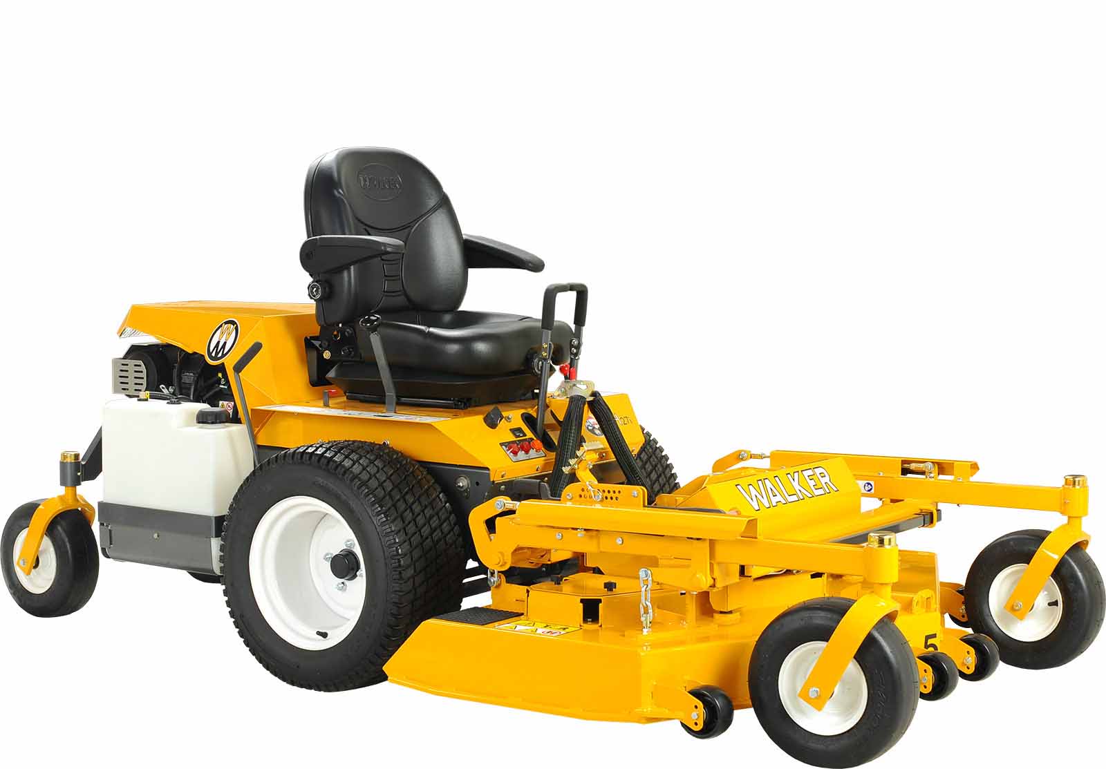 Walker Mowers MH27i 27HP EFI Gas Lawn Mower with Side Discharge (Non-Collection) - Ideal for Large Yards, Commercial Landscaping, and Professional Lawn Care Services