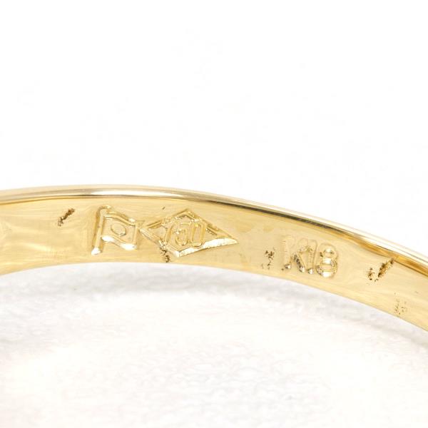 18K Yellow Gold Pearl and Diamond Ring for Women - Elegant Bridal, Engagement, Anniversary Jewelry Gift