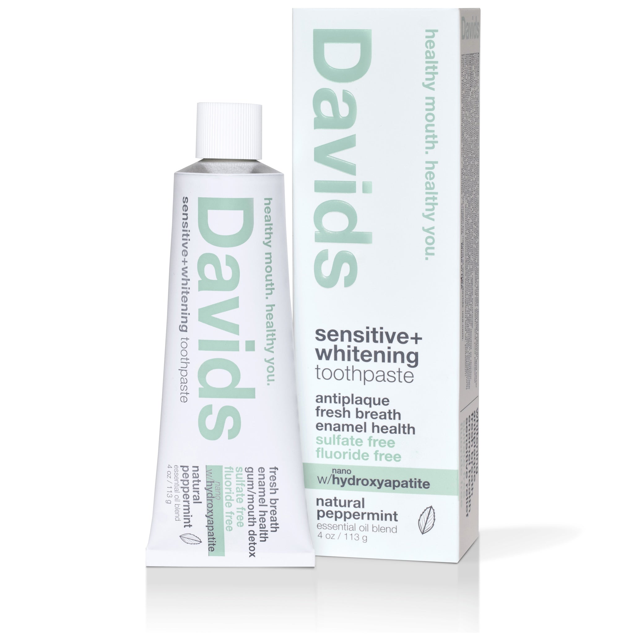 Sensitive Whitening Nano Hydroxyapatite Toothpaste for Teeth Sensitivity & Enamel Repair – Gentle Whitening for Sensitive Teeth, Perfect for Daily Oral Care & Bright Smiles