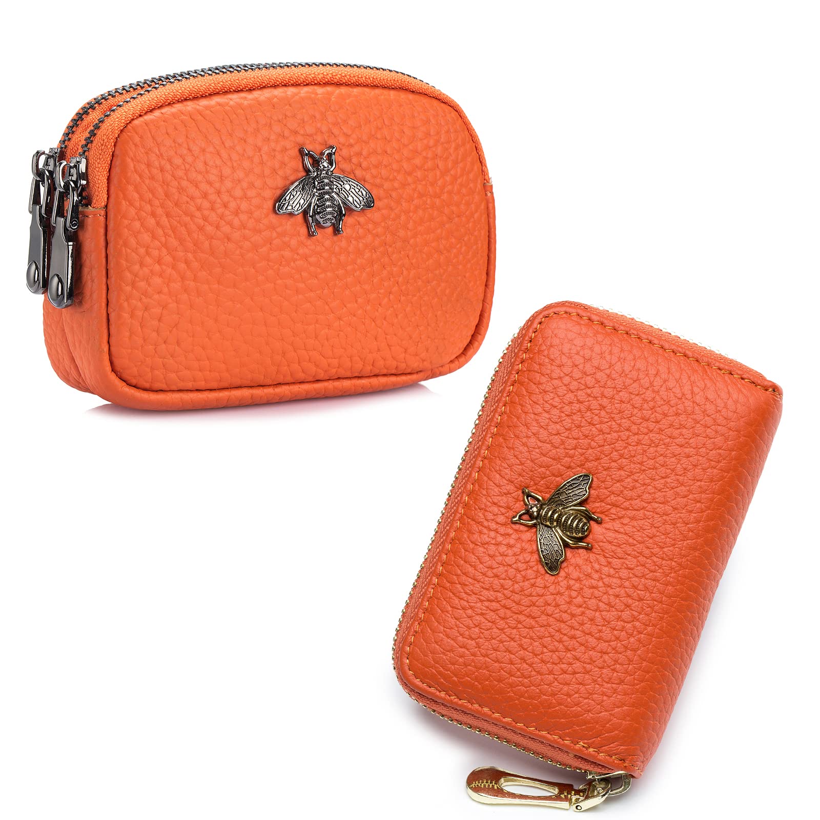 2-Pack imeetu Slim RFID Blocking Credit Card Holder & Women's Small Coin Purse Wallet - Perfect for Travel, Shopping, and Everyday Essentials Organization