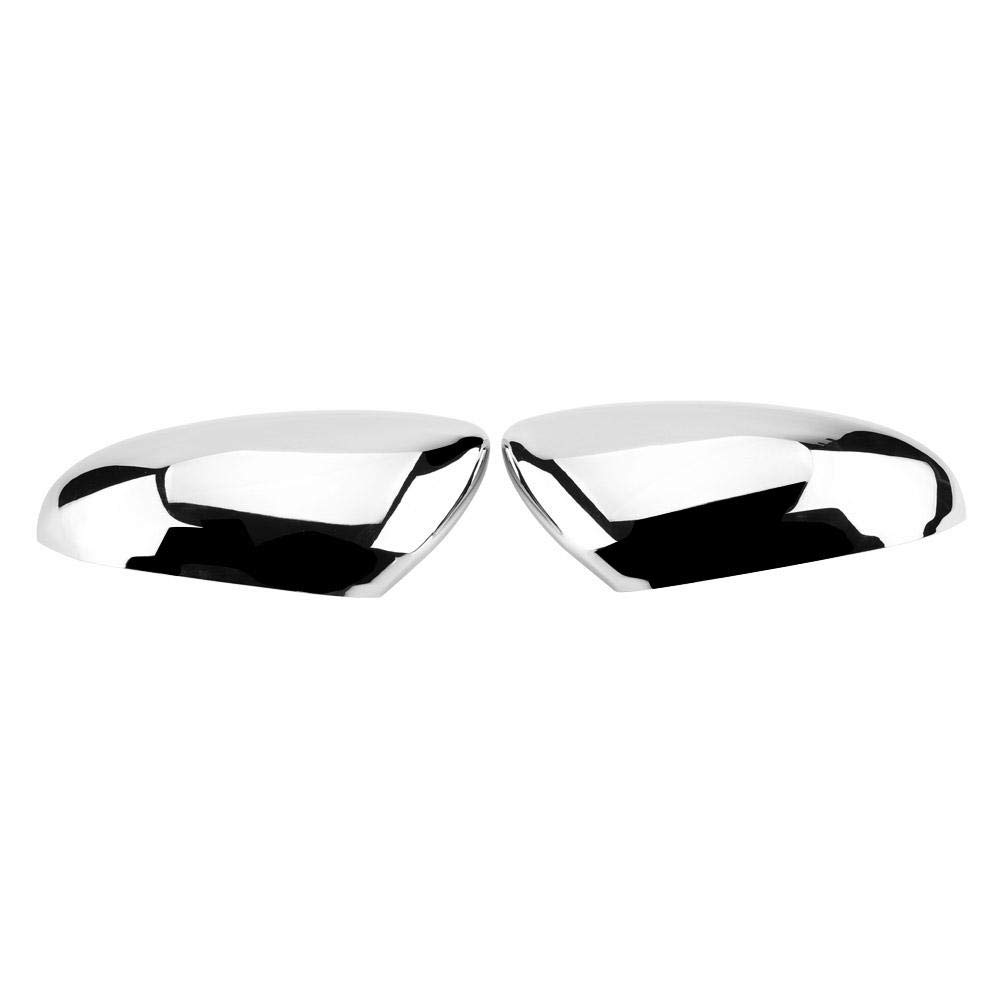 ABS Plastic Rearview Mirror Cover for MG ZS 2017-2018 - Electroplated Exterior Mirror Shell Protector & Side Door Mirror Trim (1 Set) - Perfect for Car Protection & Style Enhancement
