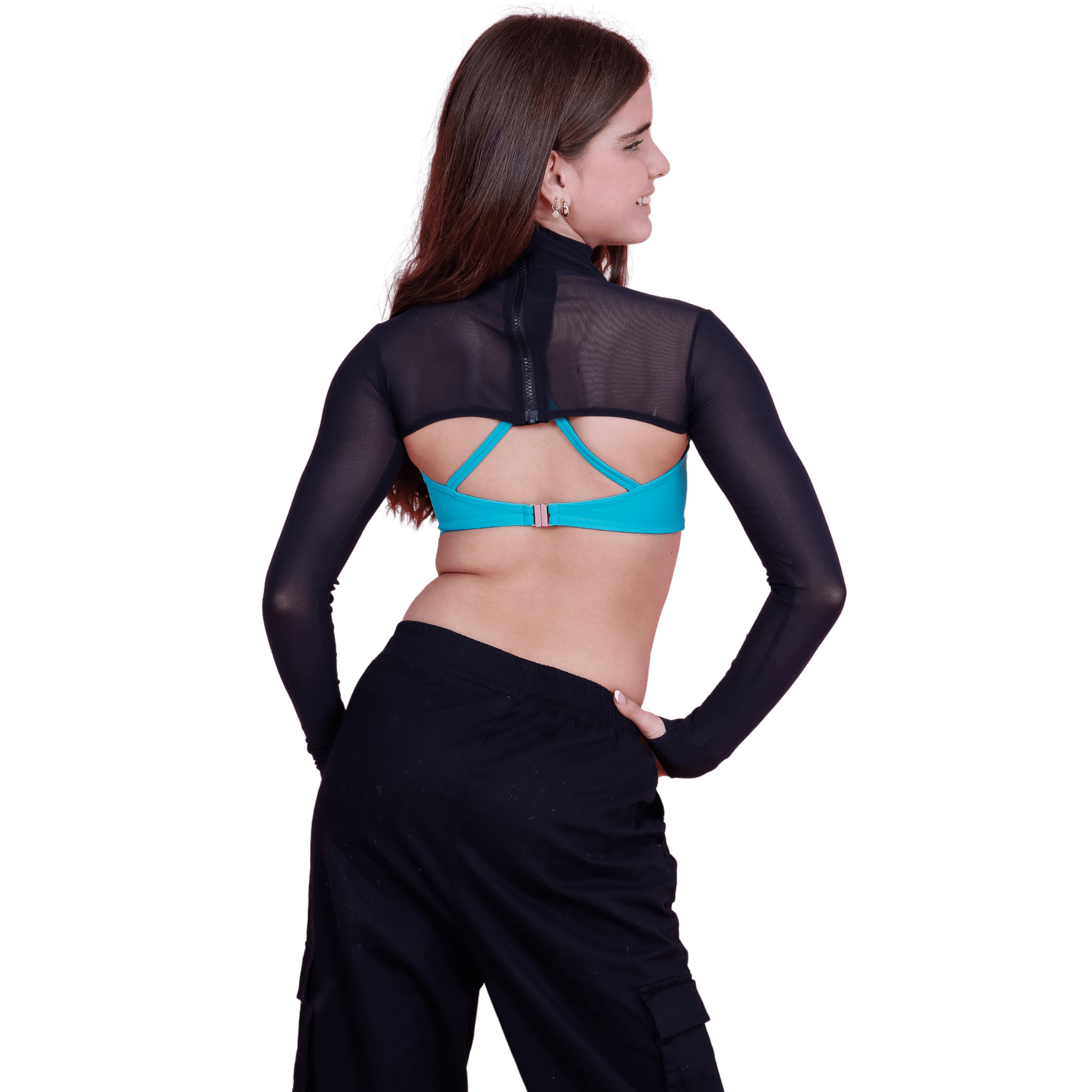 Repeat Mesh Shrug - Lightweight & Stylish Cover-Up for Women - Perfect for Beach, Parties, and Evening Outfits