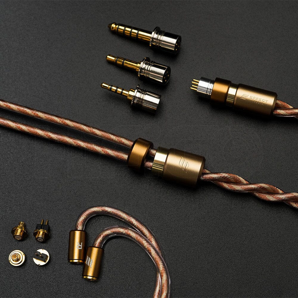 Effect Audio Fusion Series Fusion1 Premium Earphone Cable - High-Quality Audio Upgrade for Audiophiles & Musicians - Perfect for Studio Recording & Live Performances