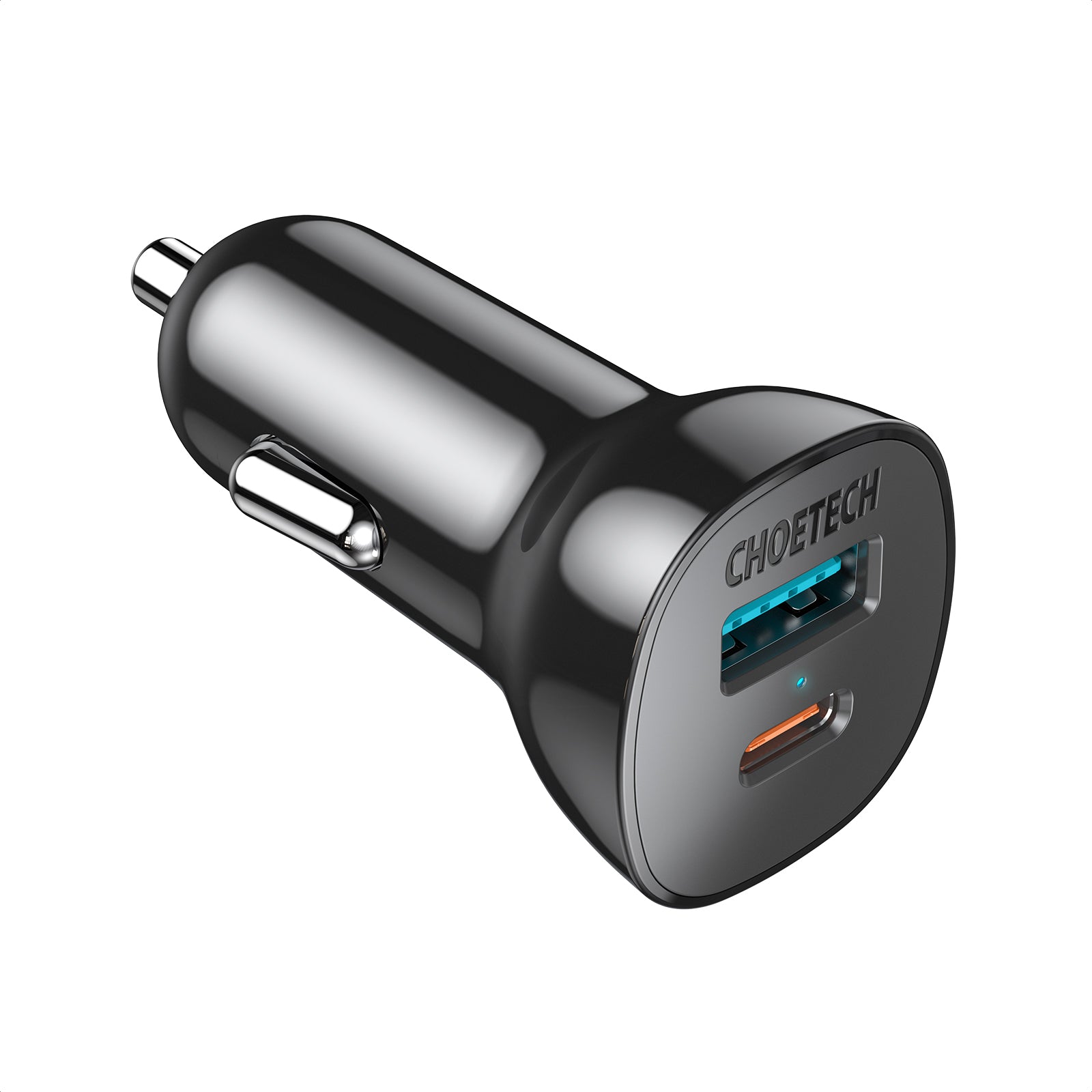 Choetech Dual QC 3.0 & PD 20W 38W Fast Car Charger Adapter - Quick Charge for iPhone, Samsung, Android - Perfect for Road Trips & Commuting