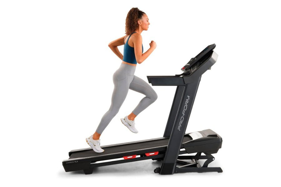 ProForm Carbon TLX Treadmill - Foldable Home Gym Equipment with 10