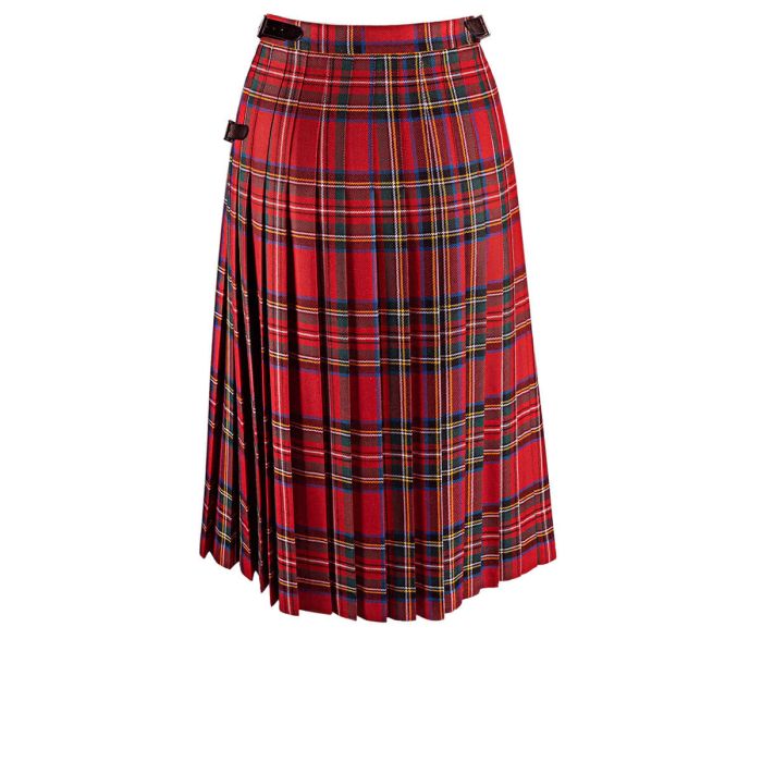 Custom Tartan Kilted Skirt for Women - 4 Yard Length - Perfect for Scottish Weddings, Highland Dances & Celtic Events