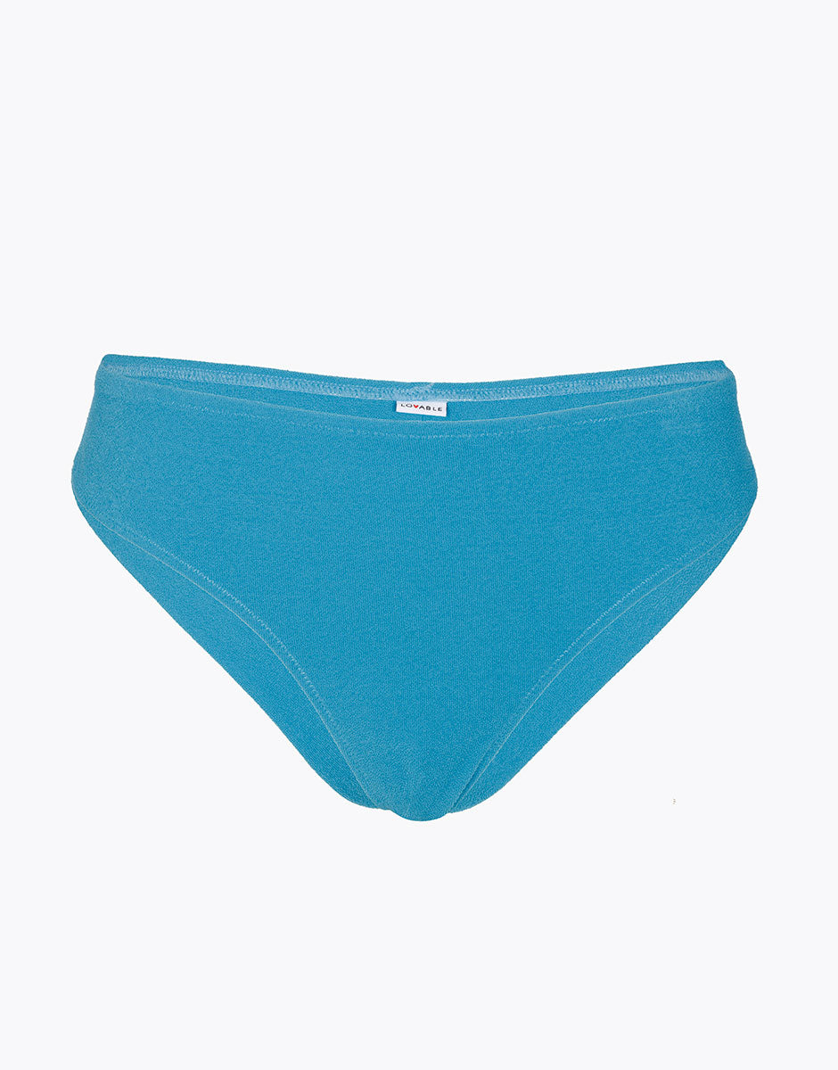Brazilian Mid-Rise Bikini Bottom - Soft Spongy Fabric, Light Otanio Color | Perfect for Beach, Pool & Summer Vacations