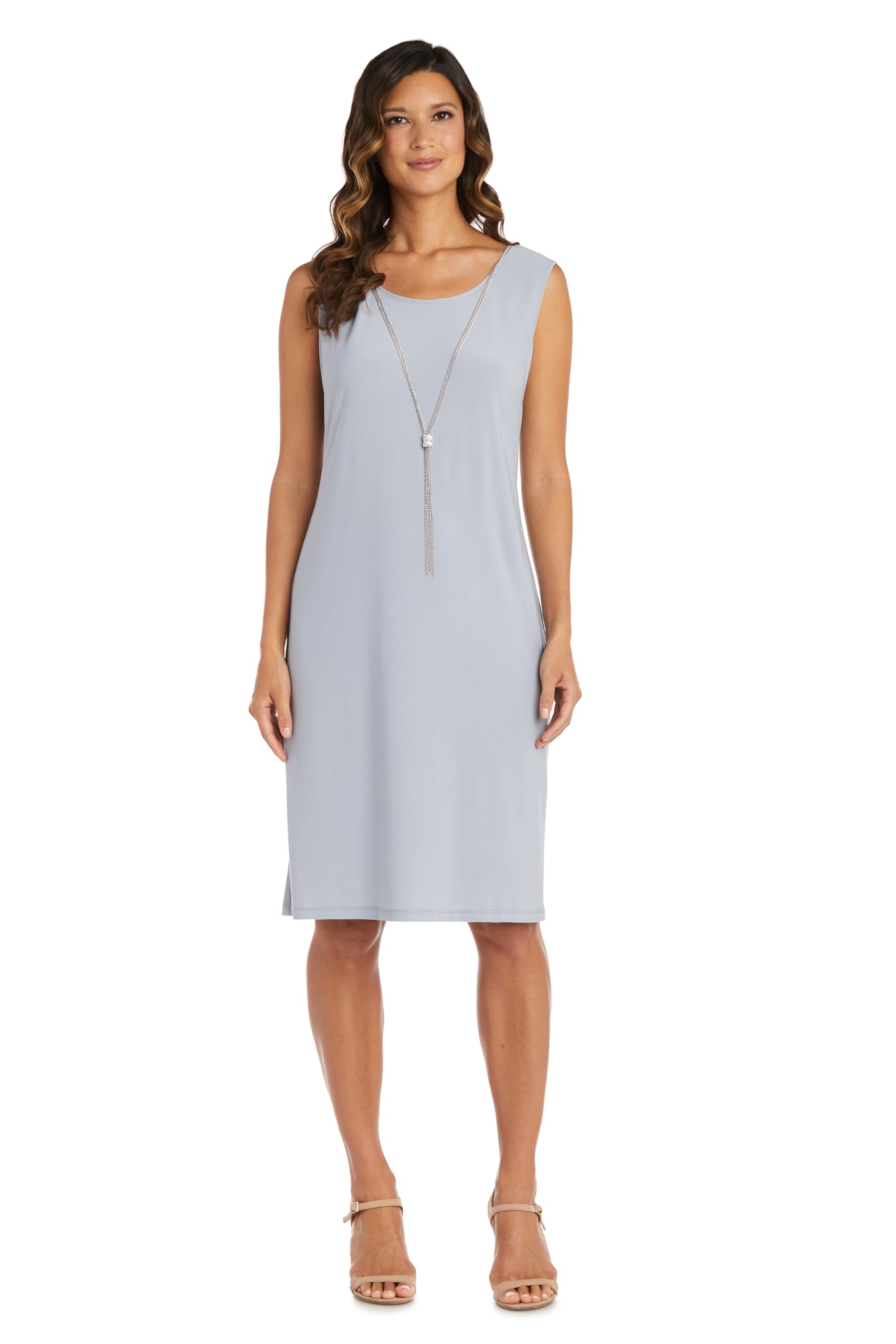 R&M Richards Women's Printed Jacket & Two-Piece Dress Set - Elegant Matching Outfit for Work, Church & Special Occasions