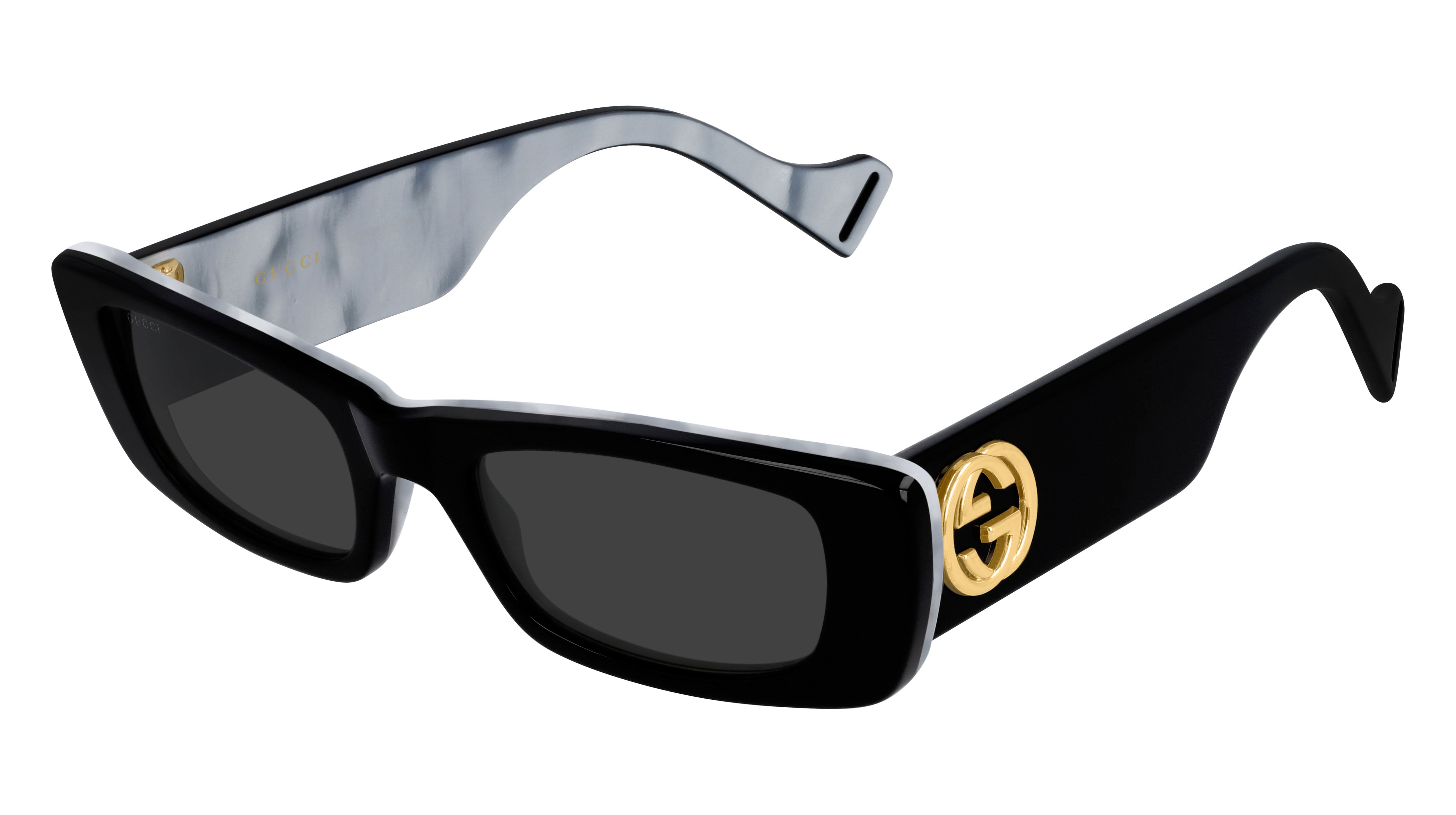 GUCCI GG0516S 001 5220 Sunglasses for Women - Classic Luxury Designer Shades with UV Protection - Perfect for Beach, Driving & Fashion Outfits