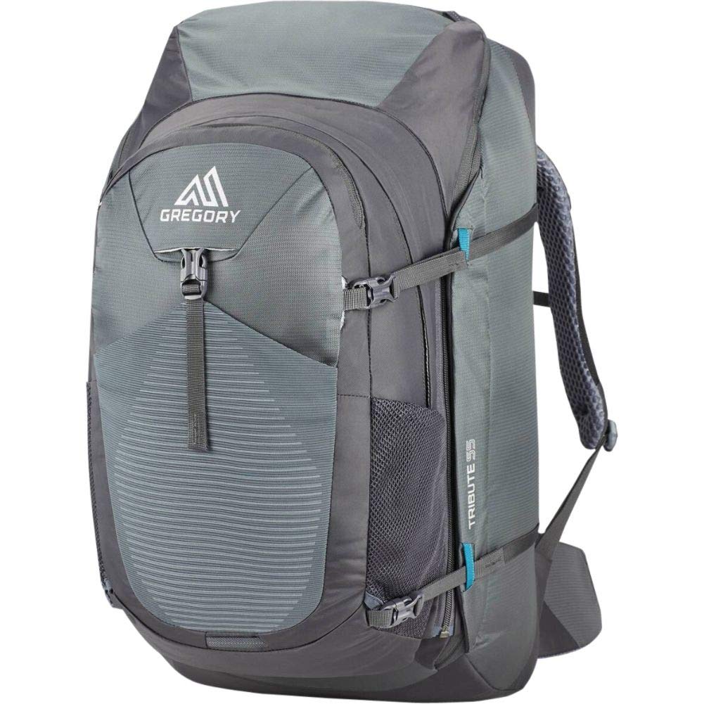 Gregory Mountain Products Tribute 55L Travel Backpack - Lightweight Hiking Backpack for Men & Women, Water-Resistant Carry-On Luggage for Camping, Backpacking & Outdoor Adventures