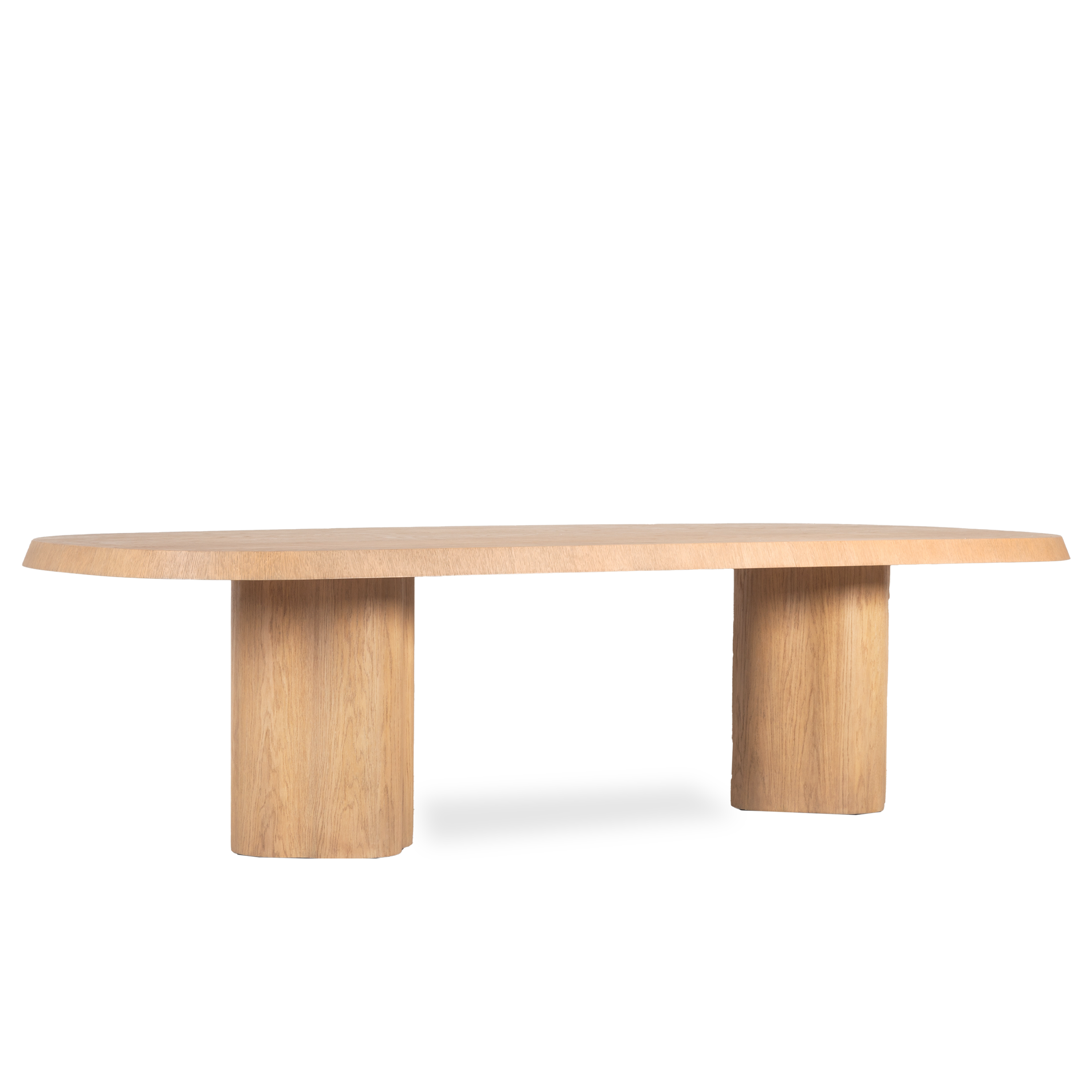 Modern Rectangular Dining Table - Solid Wood Kitchen Table for 6 - Perfect for Dining Room, Kitchen, and Small Spaces