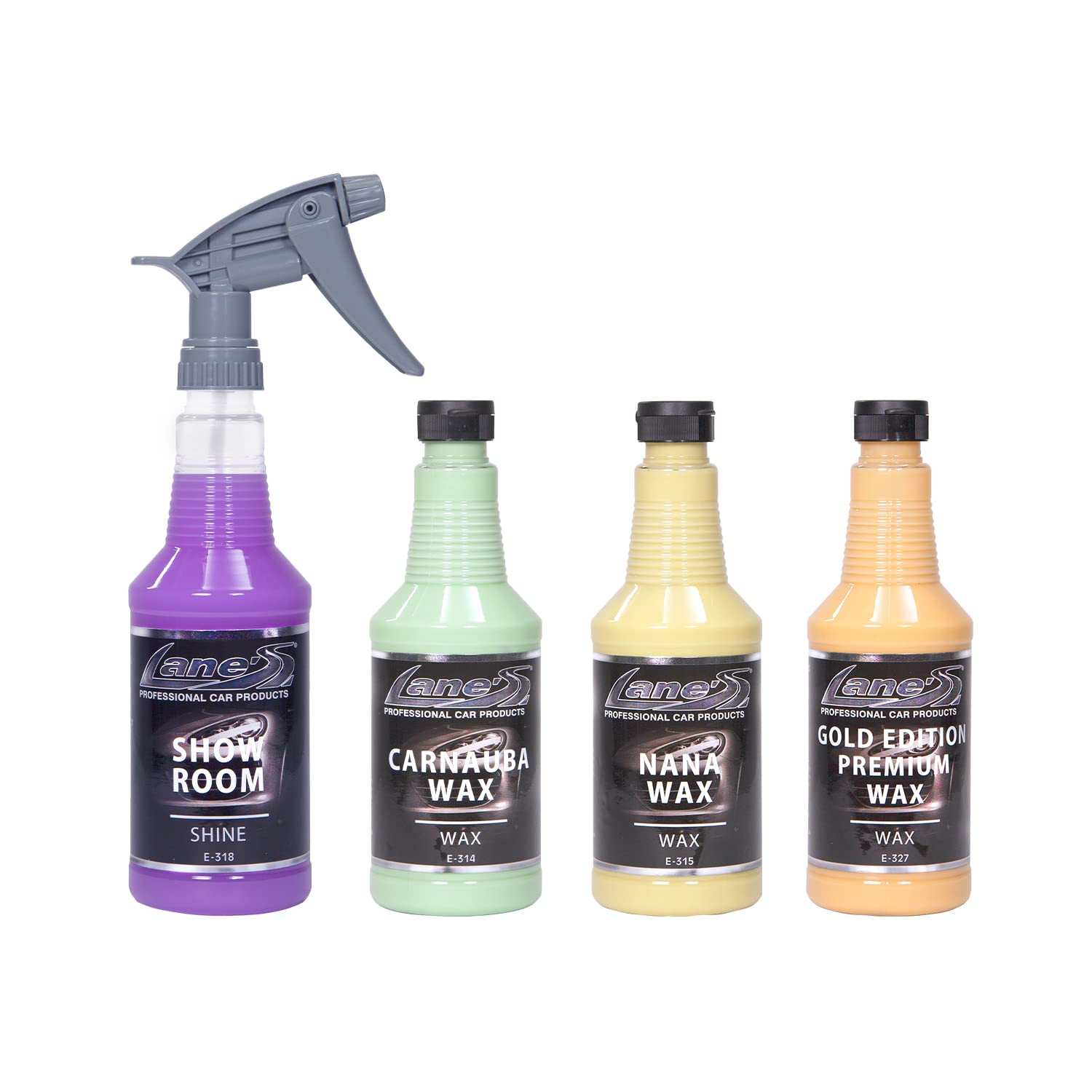 Premium Carnauba Car Wax Kit for Ultimate Shine – Includes Carnauba Soft Wax, Nana Wax, Gold Edition Wax & Shine Spray – Multi-Surface Car Polish for Quick Shine – 32oz Exterior Car Care Set – Perfect Car Gift for Men & Auto Enthusiasts – Ideal for Detailing, Show Cars & Daily Vehicle Maintenance