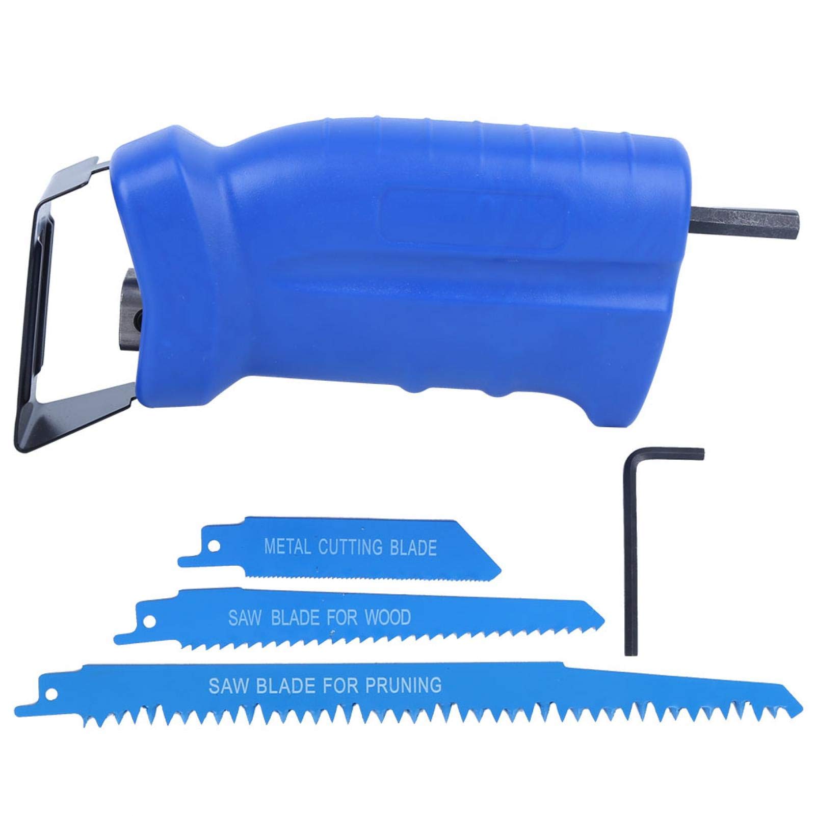 **High-Power Electric Drill Tool - Durable & Portable Cordless Drill with Saw Blade Adapter for Wood & Metal Cutting - Perfect for DIY Projects, Home Renovation & Professional Use**