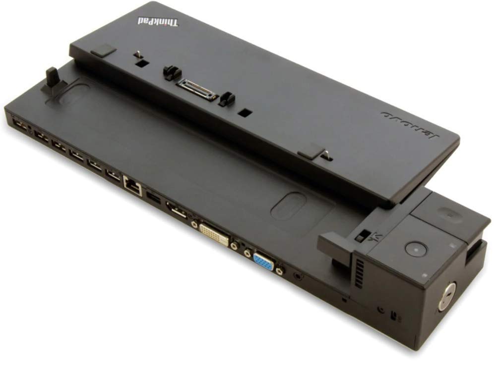 Original Lenovo ThinkPad Pro Dock 90W (Model 00HM918) - Genuine Replacement Charging Station for Laptops - Perfect for Home Office & Business Travel