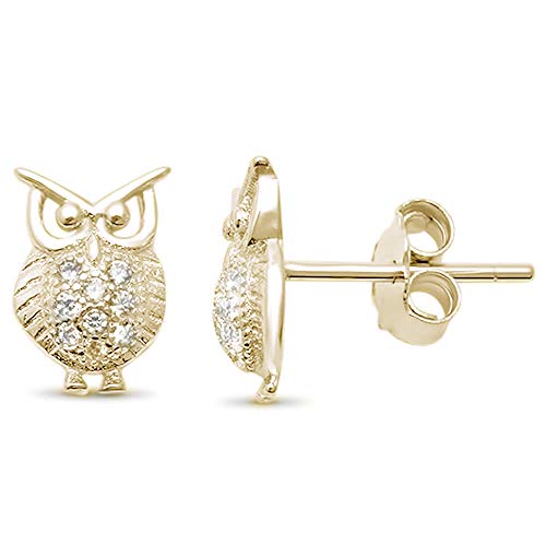 Yellow Gold Plated Silver