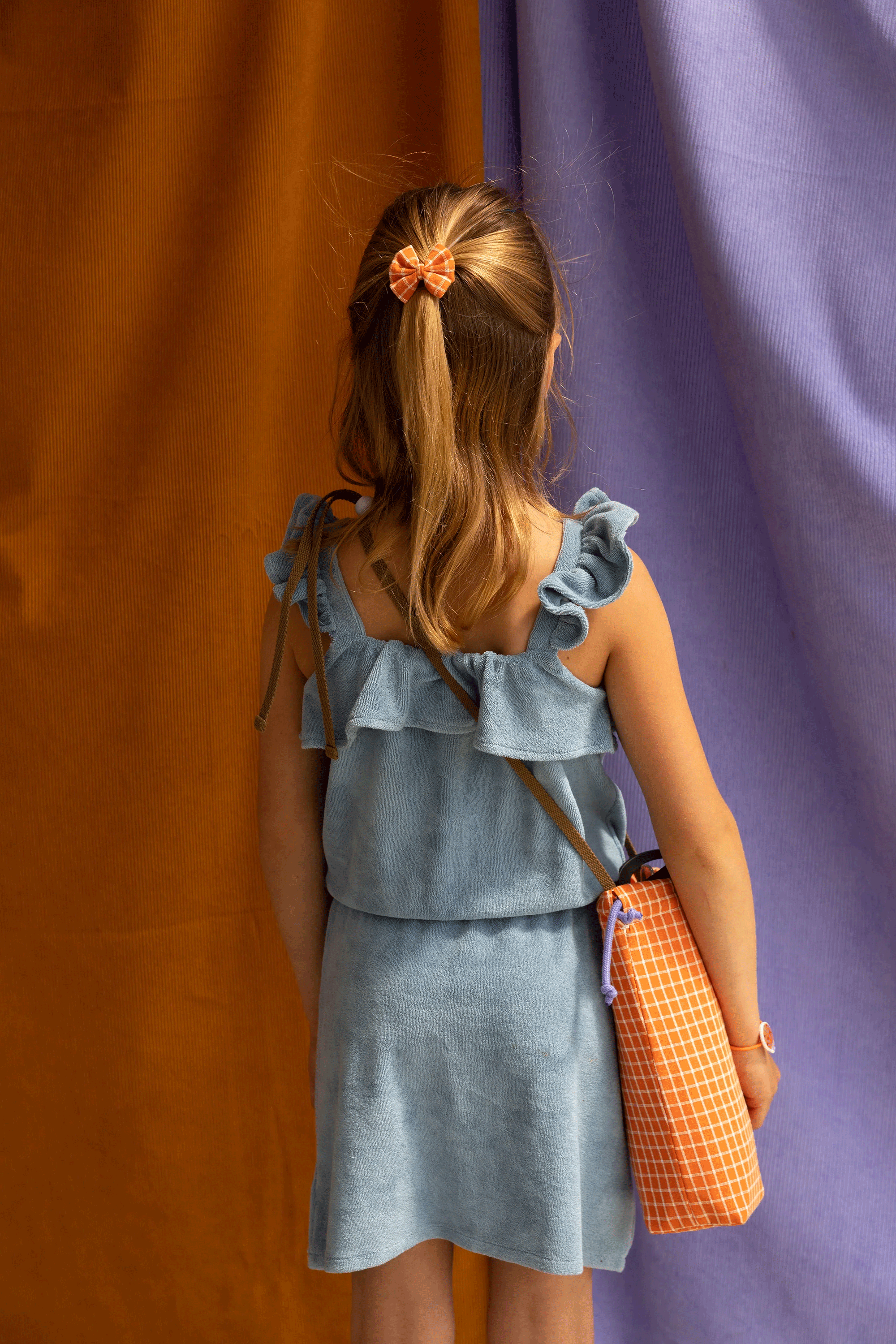 Sticky Lemon Carrot Orange Hair Bow Clip - Cute Hair Accessories for Girls, Women, Toddlers - Perfect for Parties, Weddings, Daily Wear & Photo Shoots