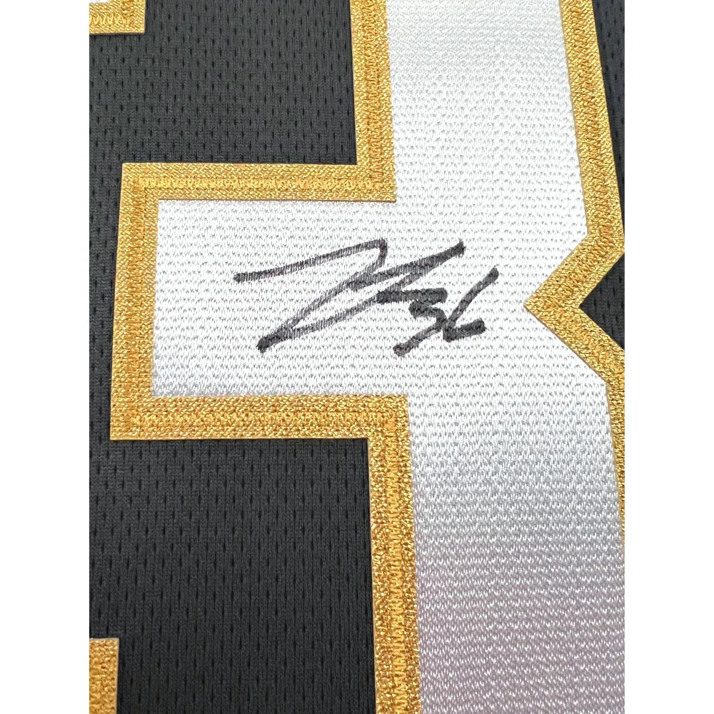 Logan Thompson Autographed Vegas Golden Knights Jersey - Signed Grey Home Hockey Jersey with COA & IGM - Perfect for Collectors, Fans, and Sports Memorabilia Displays