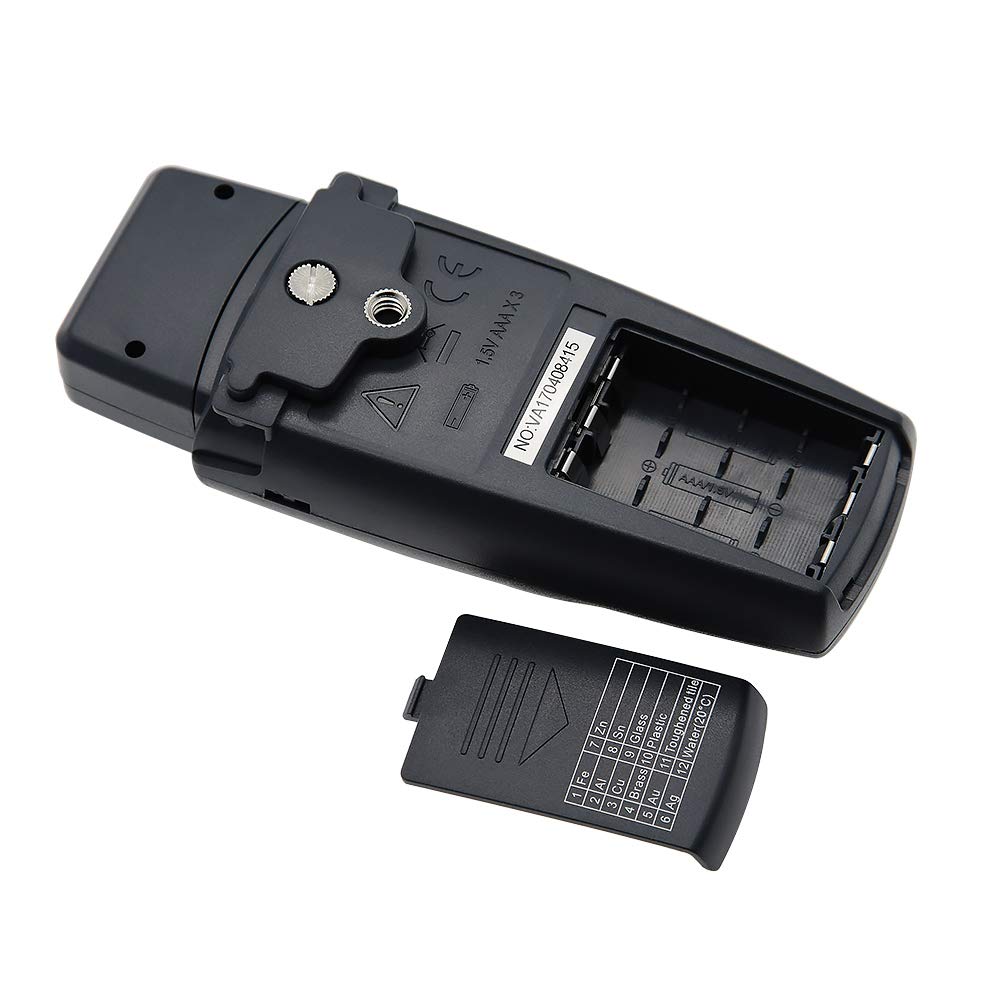 Professional Digital Ultrasonic Thickness Gauge Meter - 1.2~225mm (0.05-8.8inch) Range - High Precision Measuring Tool for Metal, Plastic & Pipes - Ideal for Industrial, Automotive & Construction Applications