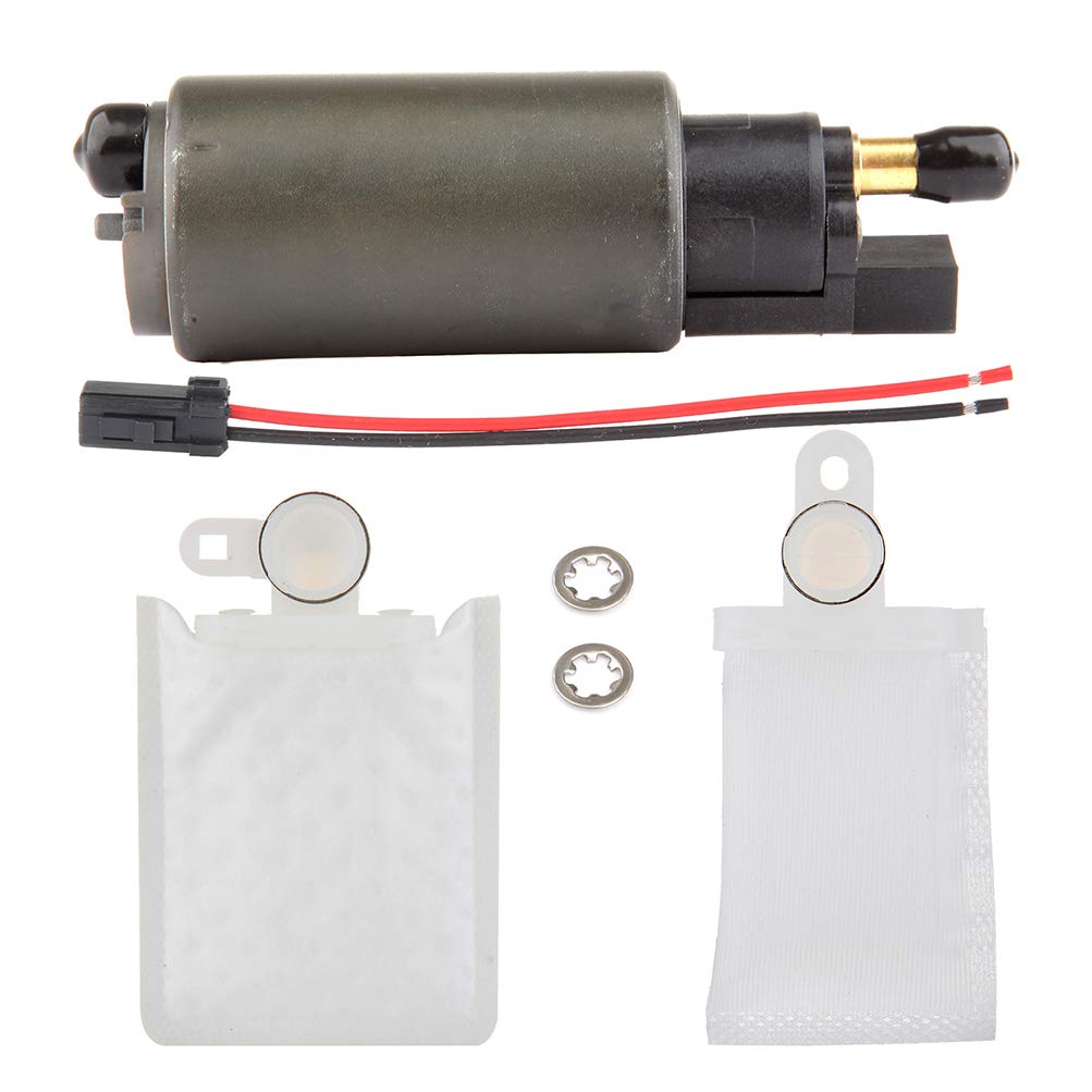 High Performance Electric Fuel Pump Replacement for Ford Lincoln Jaguar Mazda Mercury - Compatible with E2314 - Includes Installation Kit - Ideal for Engine Repair, Maintenance & Performance Upgrades