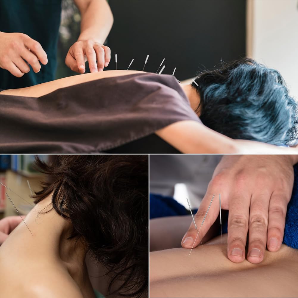 Disposable Sterile Acupuncture Needles for Pain Relief - Professional Massage & Beauty Therapy Needles - Perfect for Dialysis, Pain Management & Relaxation Therapy