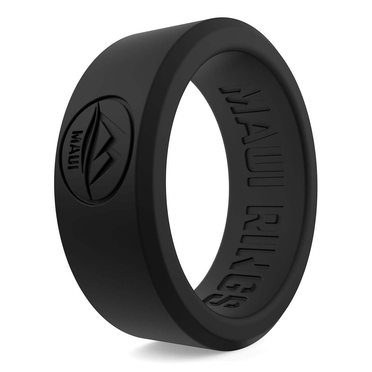 **M MAUI RINGS - Durable Silicone Wedding Band for Men, Comfortable & Safe Engagement Ring, Non-Slip Gym & Sports Ring for Active Lifestyles - Perfect for Workouts, Swimming & Outdoor Activities**