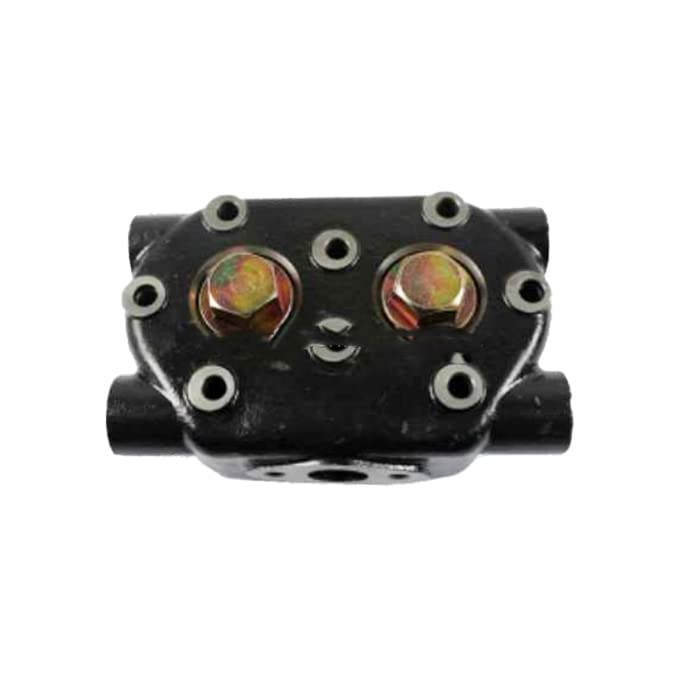 Complete Cylinder Head Assembly 4N3927 for Caterpillar 3054 Engine & CAT 966C Wheel Loader - Air Brake Compressor Replacement Part for Heavy-Duty Construction Equipment