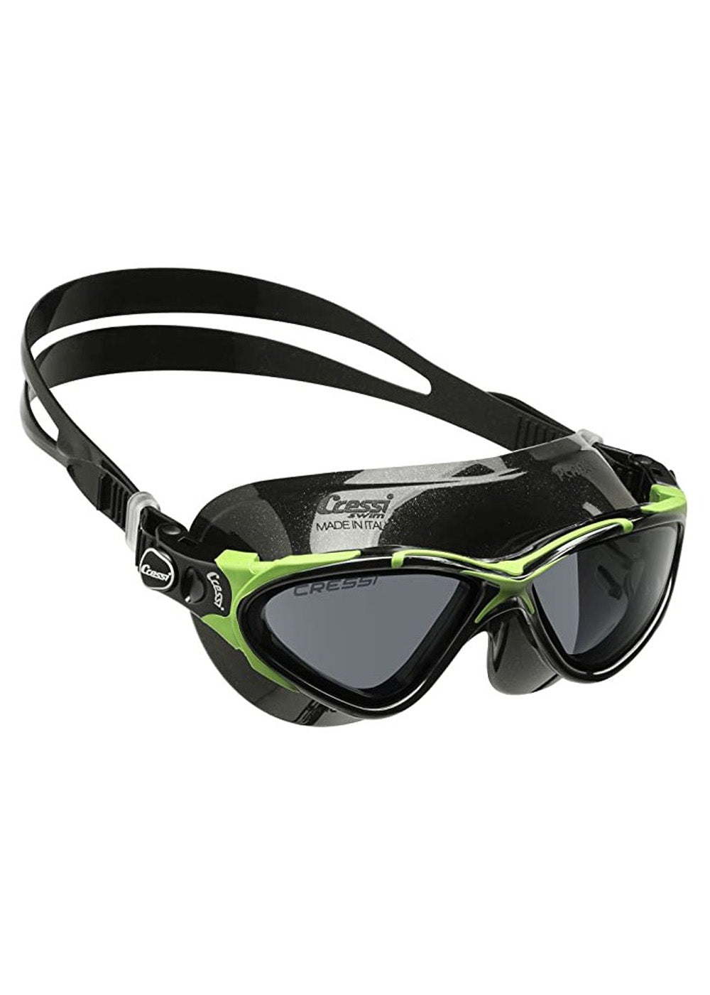 Cressi Planet Swimming Goggles - Anti-Fog & UV Protection for Pool, Beach & Open Water Swimming - Comfortable Fit for Adults & Kids