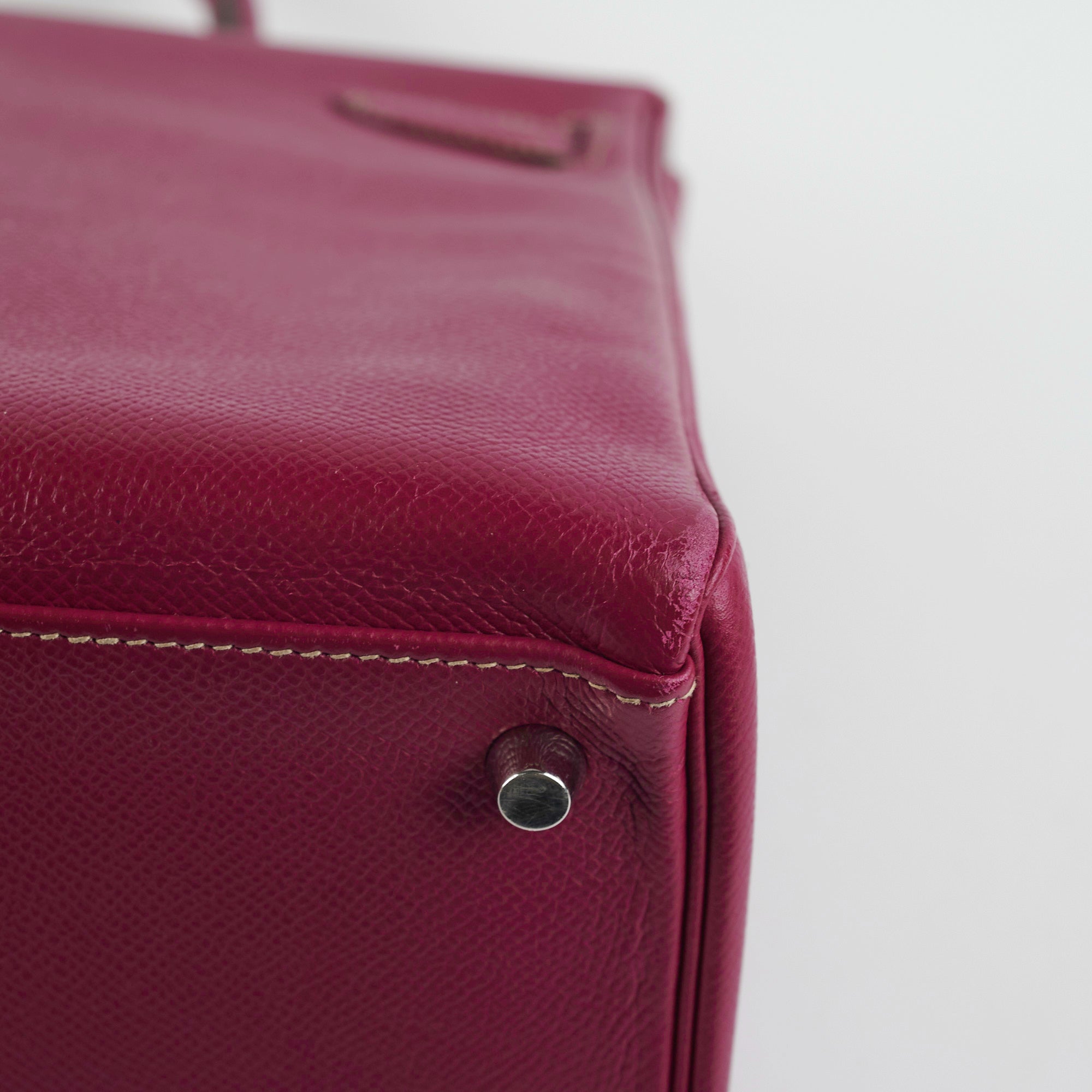 Authentic Hermes Kelly 35 Epsom Leather Bag in Tosca Color with Star O Square Stamp (2011) - Perfect for Luxury Fashion & Special Occasions