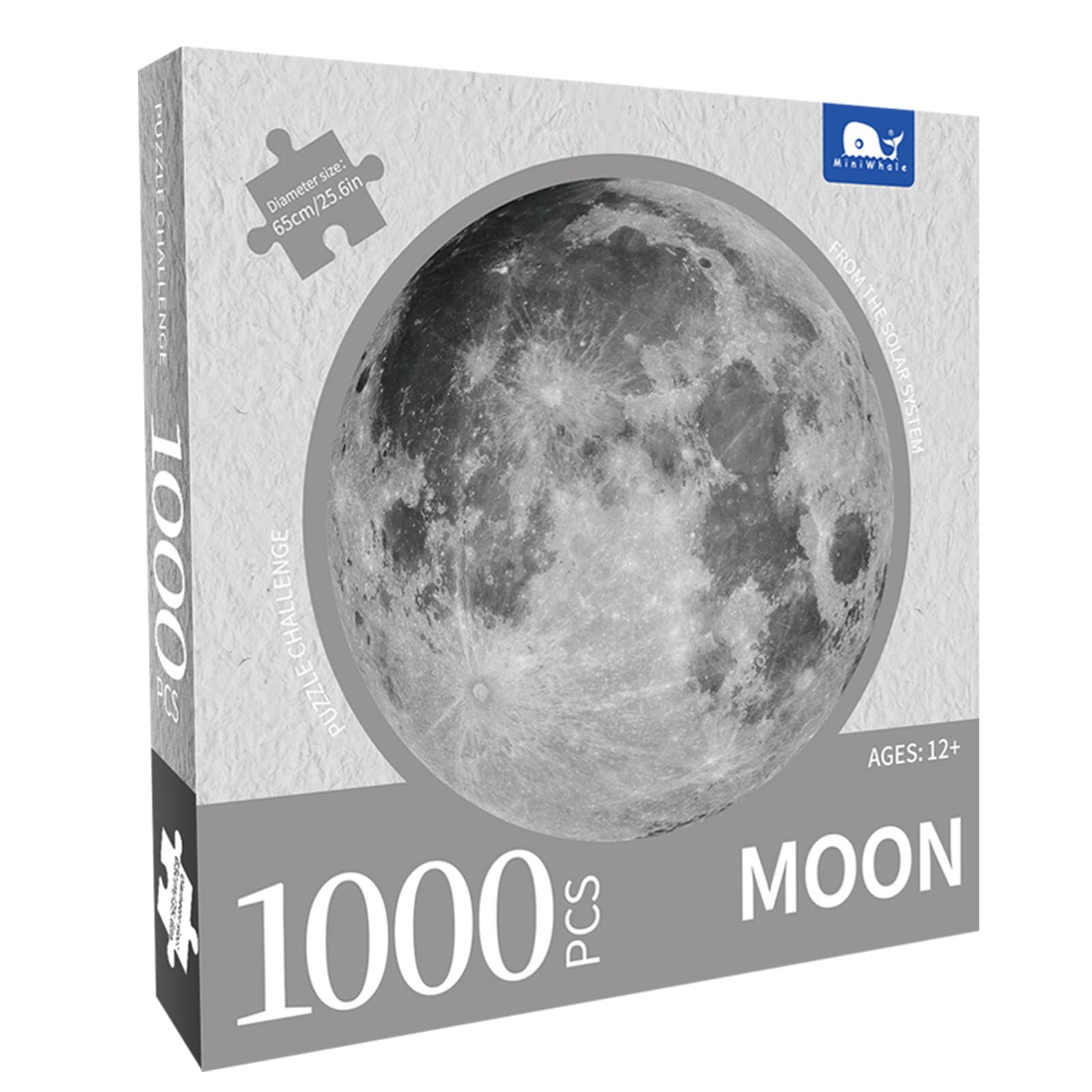 MINIWHALE 1000-Piece Solar System Puzzle for Kids & Adults - Nine Planets Educational STEM Toy - Challenging Space-Themed Jigsaw for Family Game Night & Classroom Learning