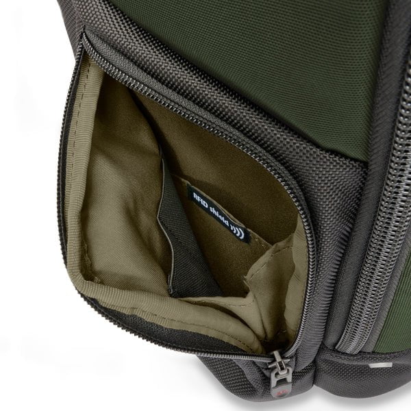 Briggs & Riley HTA Medium Widemouth Backpack - Durable Travel Backpack for Work & Commuting, Laptop Compartment, Spacious Design - Perfect for Business Trips, College & Everyday Use