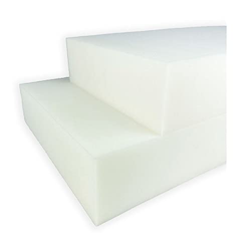 High-Density Foam Sheet 23kg/m³ - Custom Size 100x200x4cm - Firm Upholstery Foam for Sofas, Chairs, Mattresses, DIY Crafts - Perfect for Home Furniture Repair & Cushion Replacement