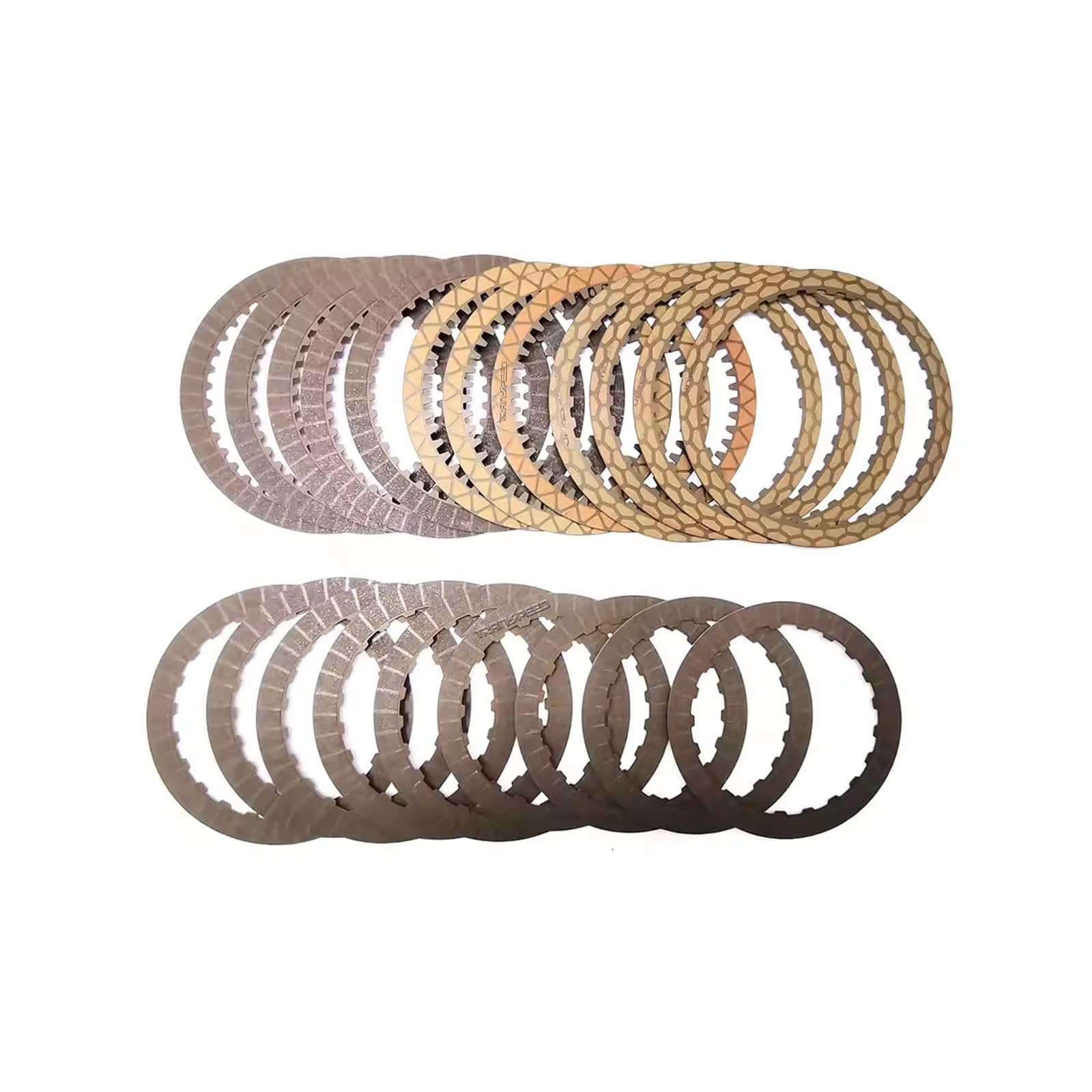 TRANSPEED 8L90 Automatic Transmission Clutch Friction Plates Kit - Compatible with 2015-Up GM Vehicles (Chevrolet, GMC, Cadillac) - OEM Borg Warner Replacement - Perfect for Transmission Repair & Performance Upgrades