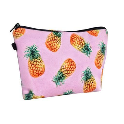 Stylish Mini Cosmetic Bag for Women - Waterproof Travel Makeup Pouch Organizer (Style 11) | Perfect for Purse, Gym, Vacation & Everyday Use