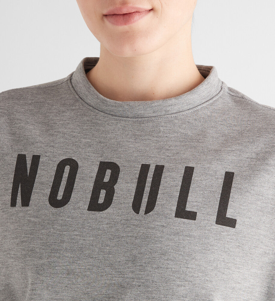 NOBULL Women's Crew Sweatshirt - Comfortable & Stylish Pullover for Workouts, Gym & Casual Wear