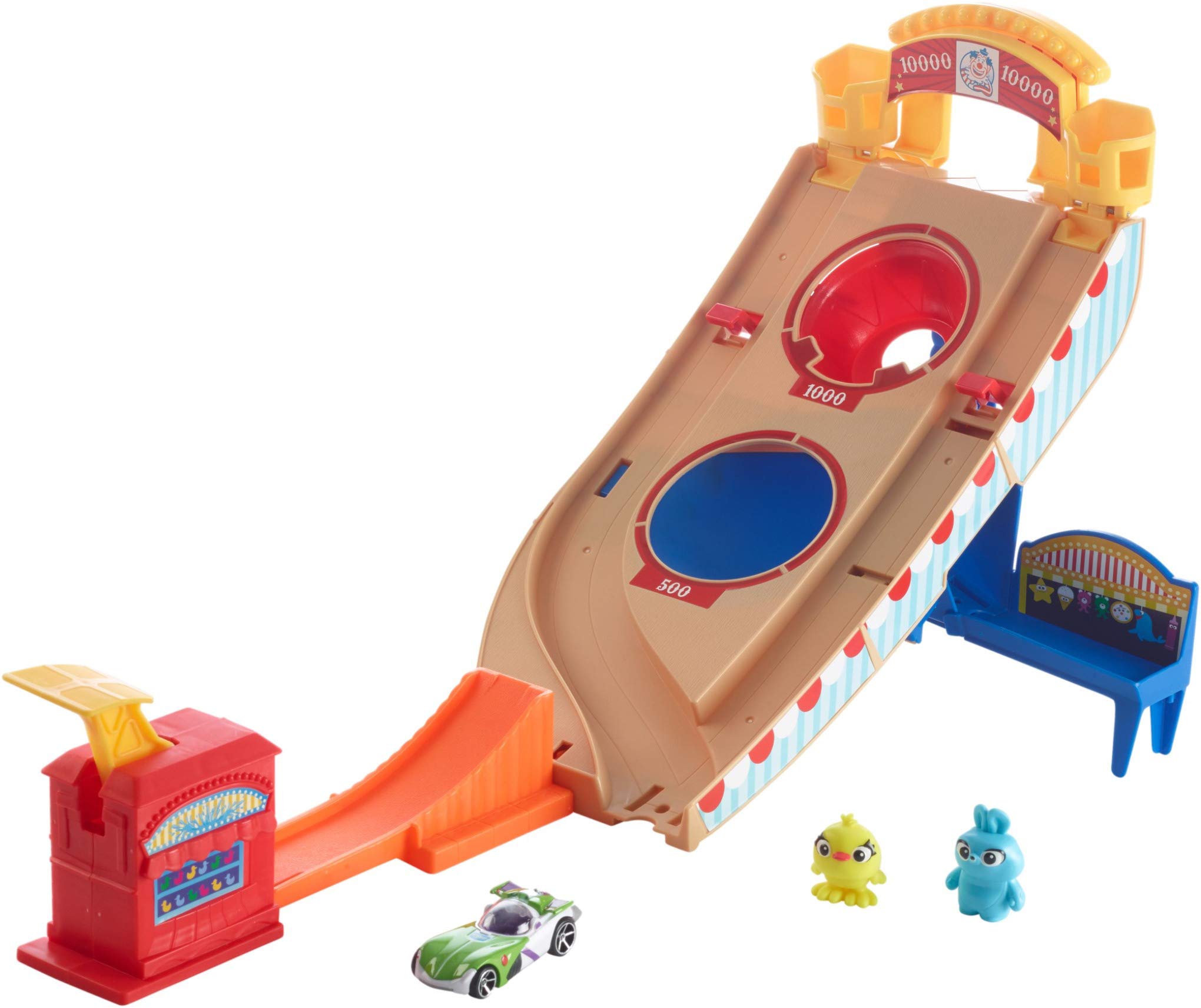 Hot Wheels Toy Story Buzz Lightyear Carnival Rescue Die-Cast Car - Disney Pixar Collectible Toy for Kids & Adults - Perfect for Playtime, Display & Gifts