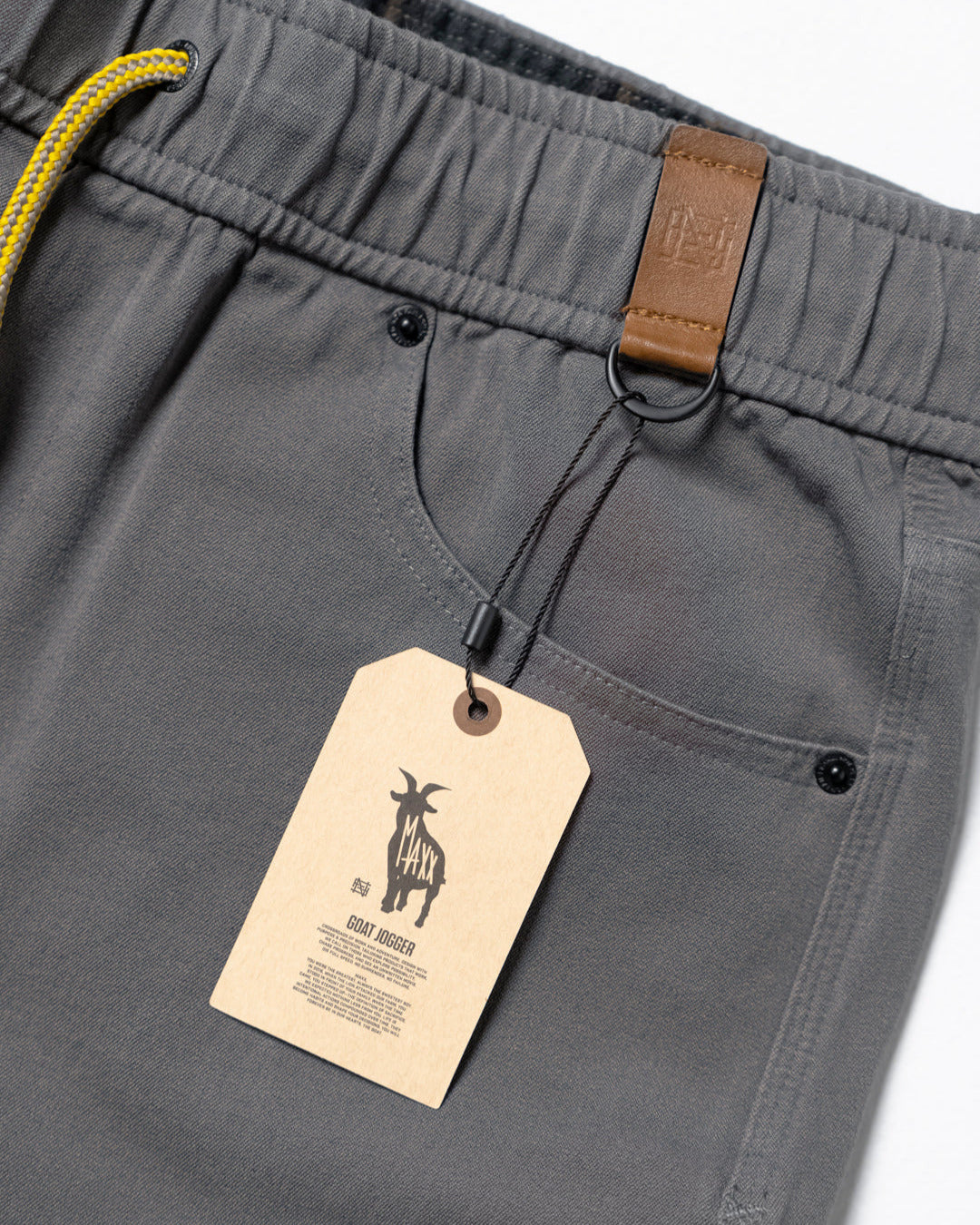 GOAT JOGGER Grey - Premium Men's Running Joggers for Comfort & Style - Perfect for Gym, Workout & Casual Wear