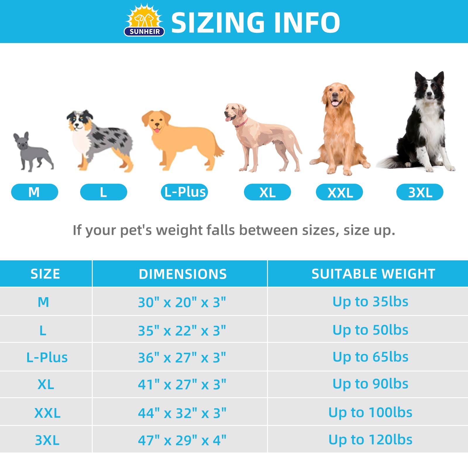 Soft Plush Washable Waterproof Dog Bed Cover with Zipper - Jumbo Extra Large 47x29x4 Inches Replacement Pet Bed Cover (Gray) - Perfect for Large Dogs, Indoor Use & Machine Washable Protection