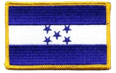 Honduras Iron-on Embroidered Patch - Custom Sew-on Badge for Jackets, Hats, Bags - DIY Clothing Decoration for Denim, Backpacks, Uniforms