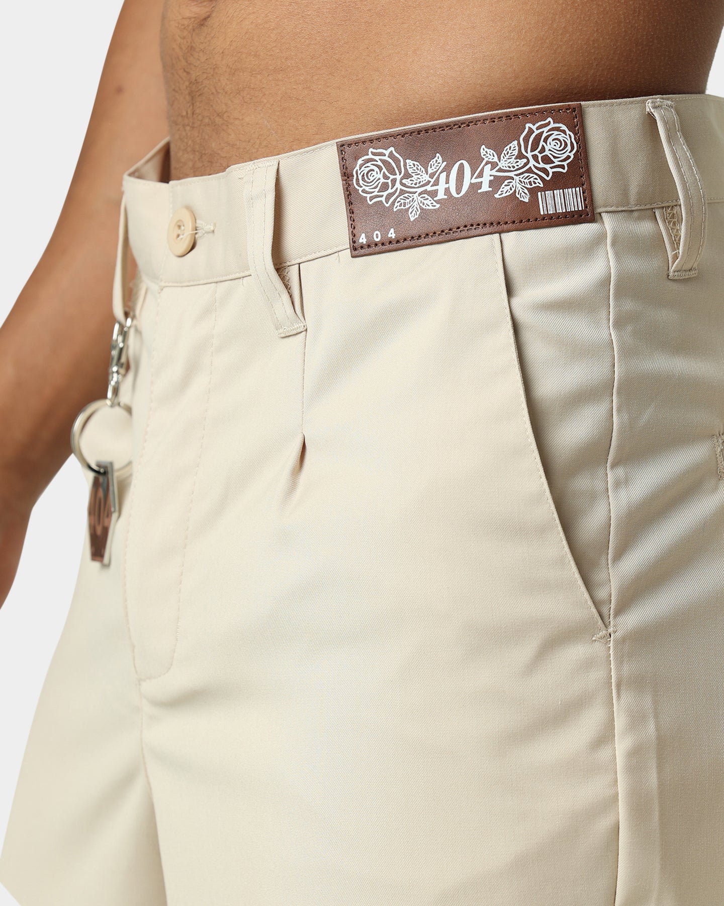 404 Liberty Baggy Trousers Sand - Comfortable Loose Fit Casual Pants for Men & Women | Perfect for Streetwear, Travel & Relaxation