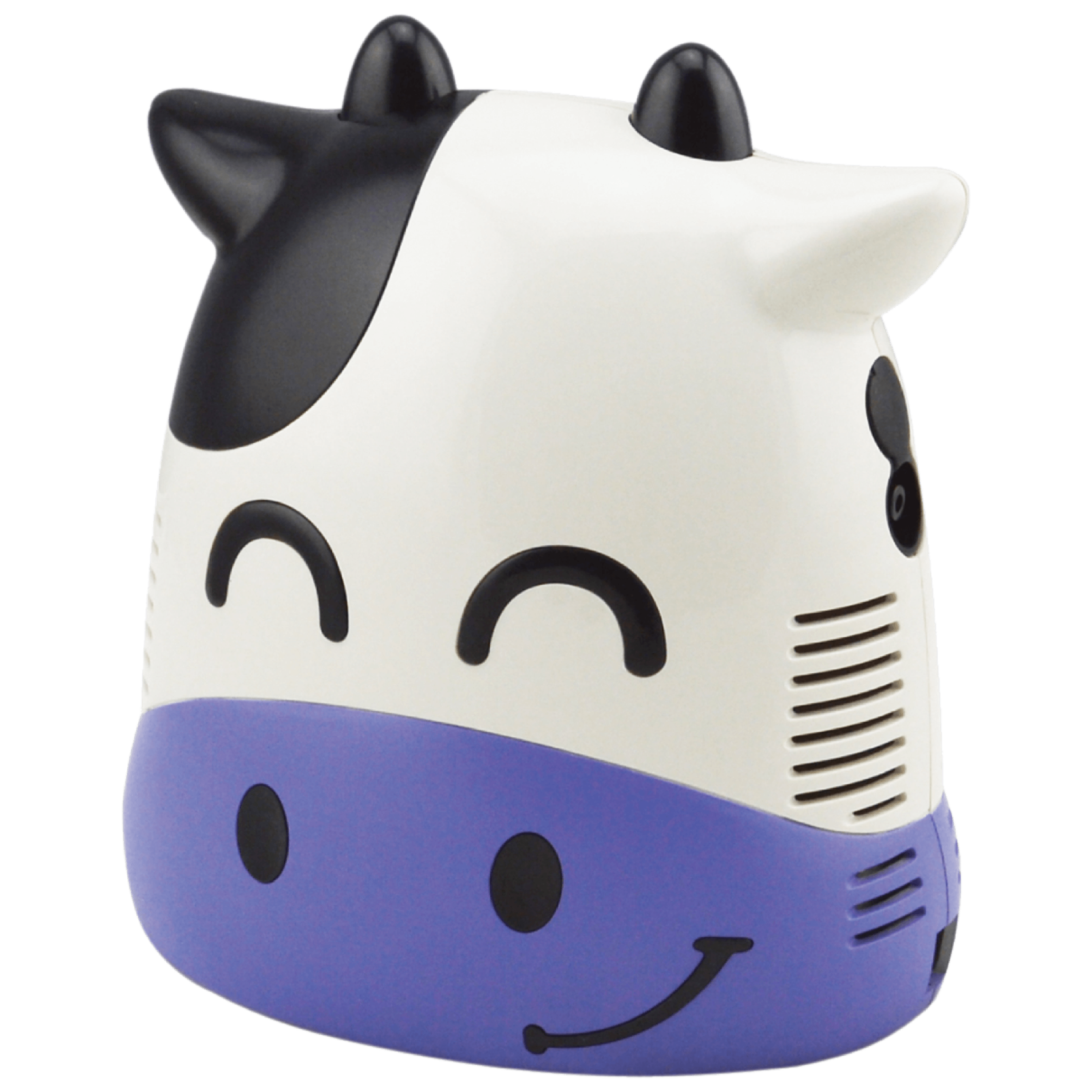 Dr Trust USA Junior Compressor Nebulizer for Kids - Cute Cow Design, Portable & Quiet Breathing Treatment Machine for Asthma, Allergies & Cold Relief - Perfect for Home, Travel & Pediatric Use