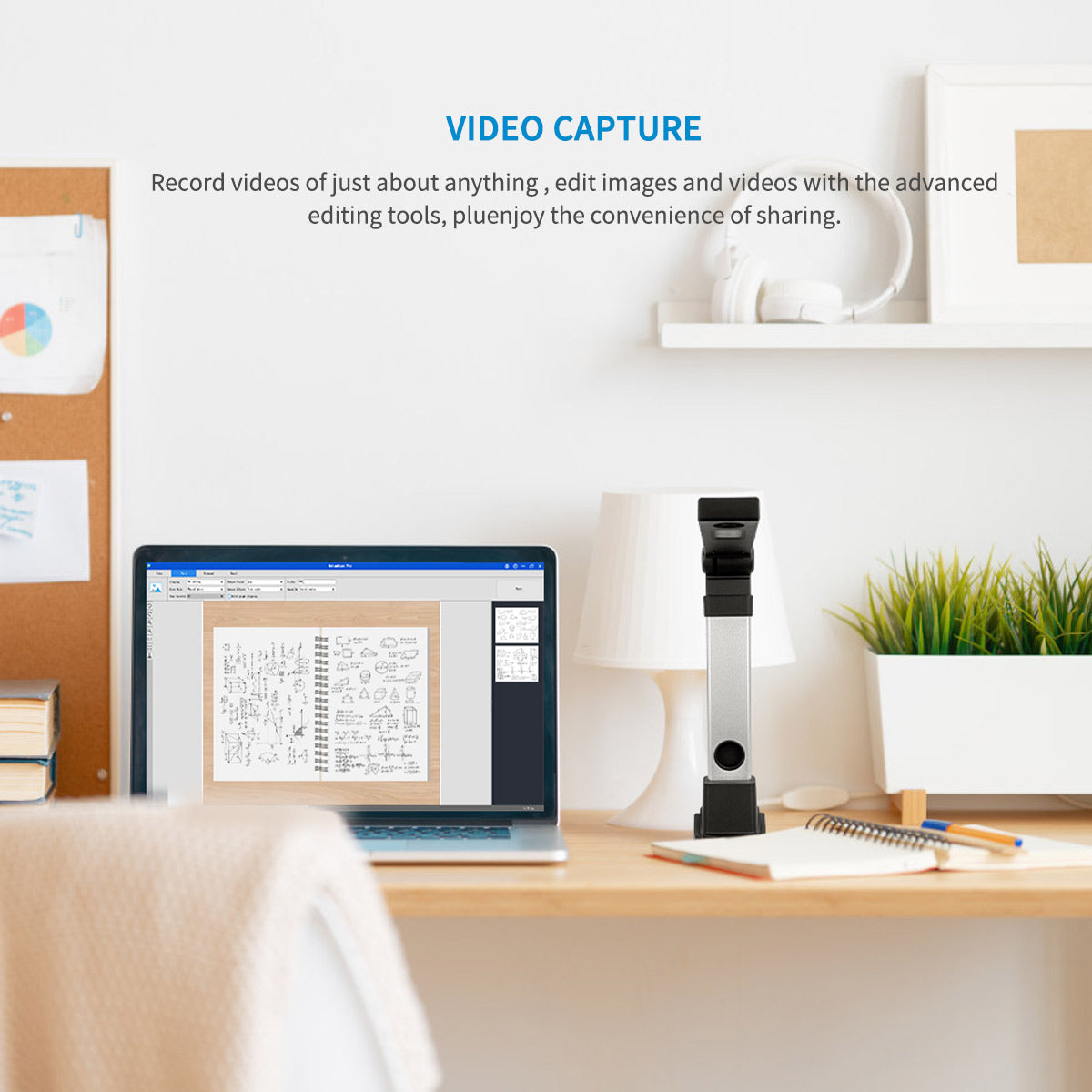 SD 800NC High-Resolution Camera Scanner for Document Digitizing - Perfect for Office, Library & Home Archiving