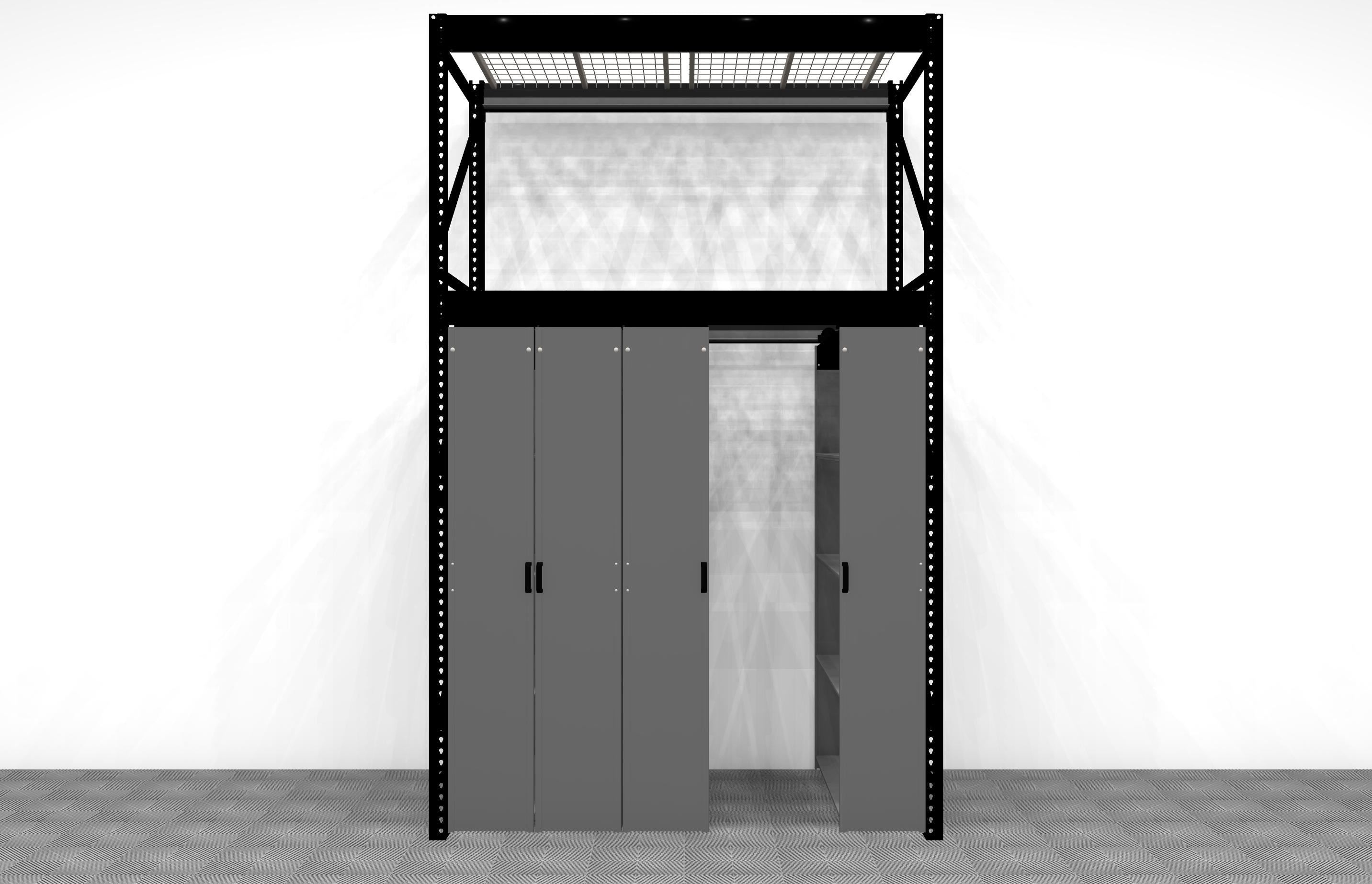 Levrack Heavy Duty Storage Shelving Units - Durable Metal Shelves for Garage, Warehouse & Home Organization