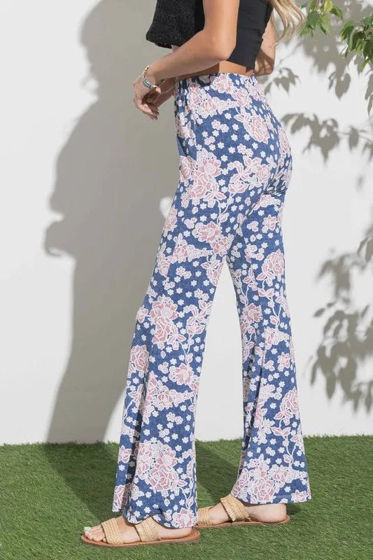 Wrinkle-Free Stretch Flare Bell Bottom Pants for Women - Comfortable High Waist Bootcut Pants for Casual, Office & Night Out