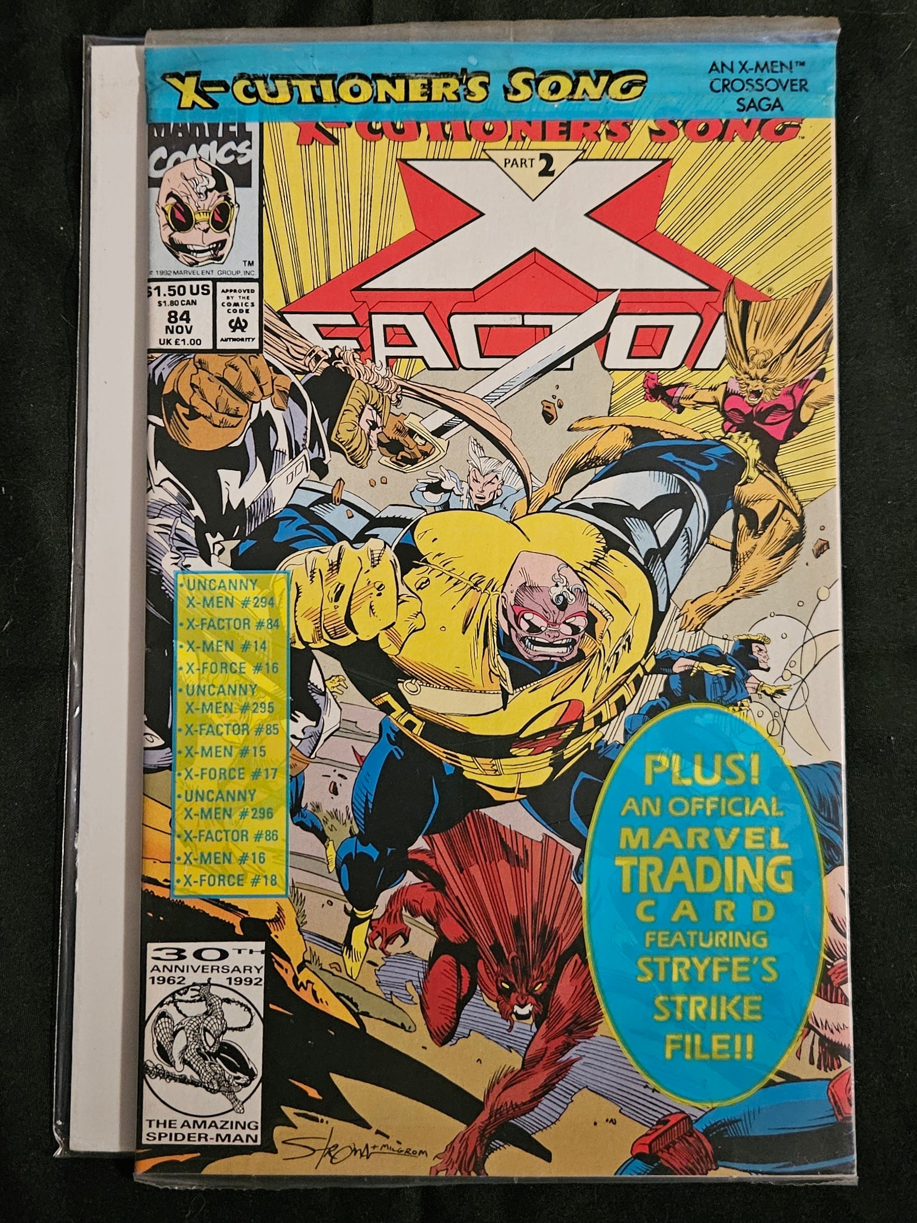 X Factor (1986) #84: X Cutioner's Song Part 2 | Marvel Comics March 1992 | Collectible Vintage Comic Book for Marvel Fans & Comic Collectors