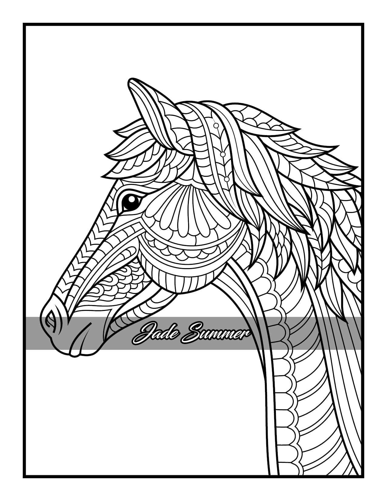 100 Animals Adult Coloring Book - Lions, Elephants, Owls, Horses, Dogs, Cats & More | Stress Relief, Relaxation & Creative Art Therapy for Adults